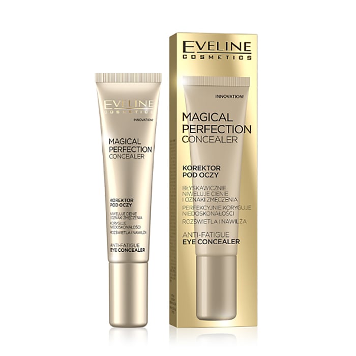 

Уцінка! Консилер Eveline Cosmetics Magical Perfection Concealer Anti-Fatigue Eye Concealer, 02 Medium, 15 мл