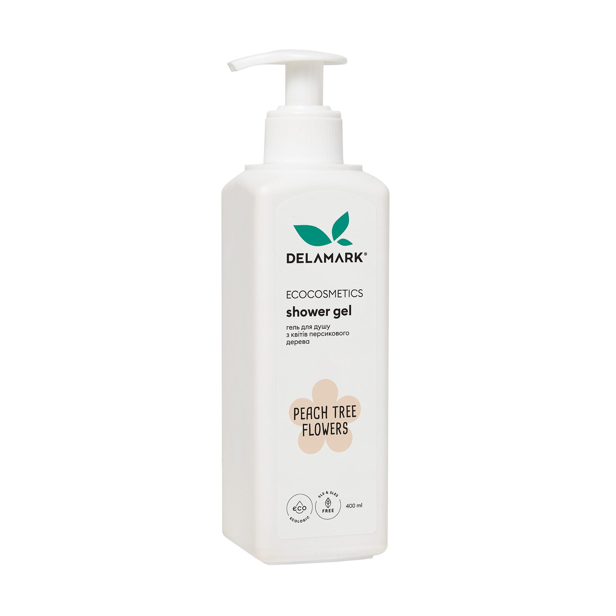 

Уцінка! Гель для душу DeLaMark з ароматом квітів персикового дерева, 400 мл