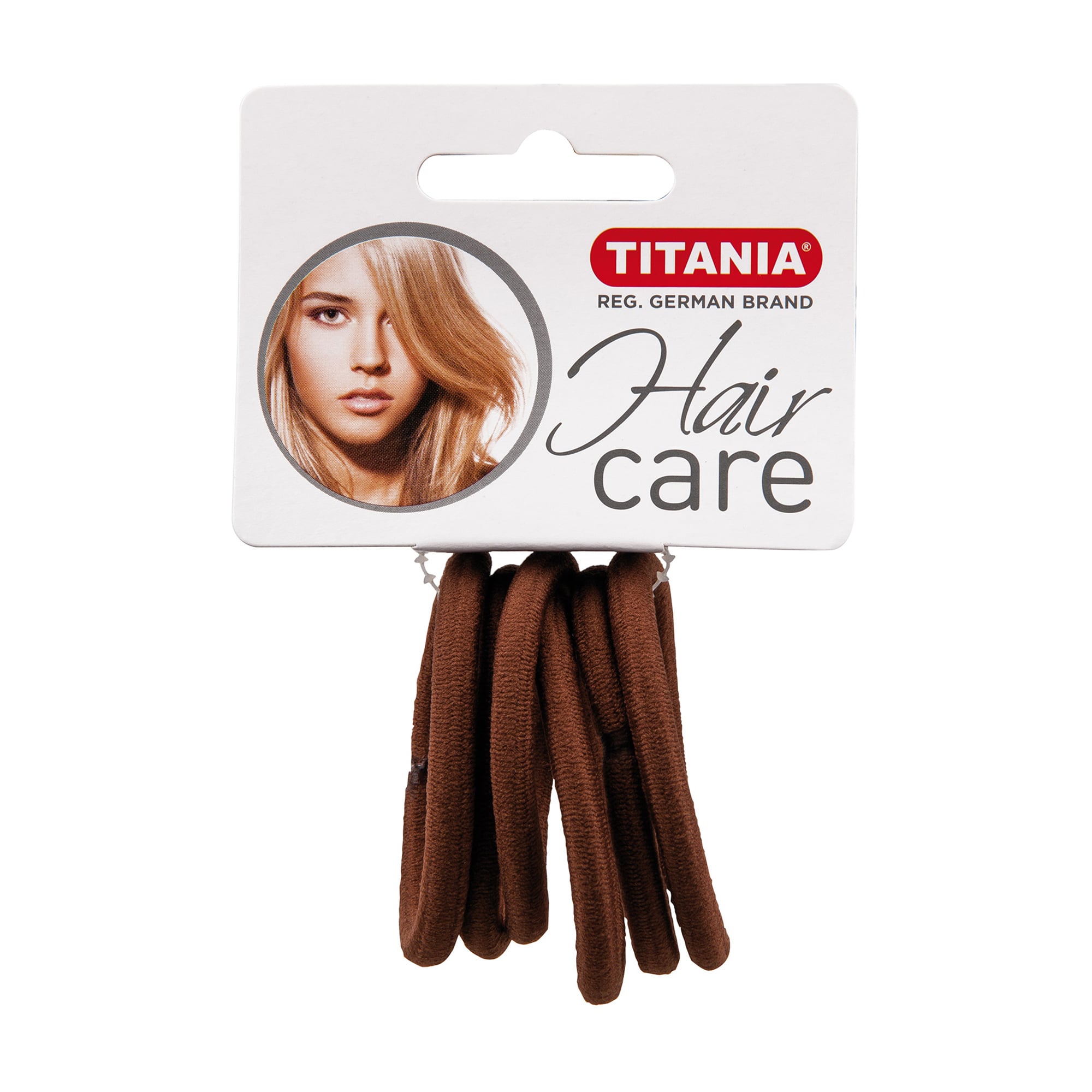 

Набір резинок для волосся Titania діаметр 4.5 см, товщина 6 мм, коричневий, 6 шт (7813)