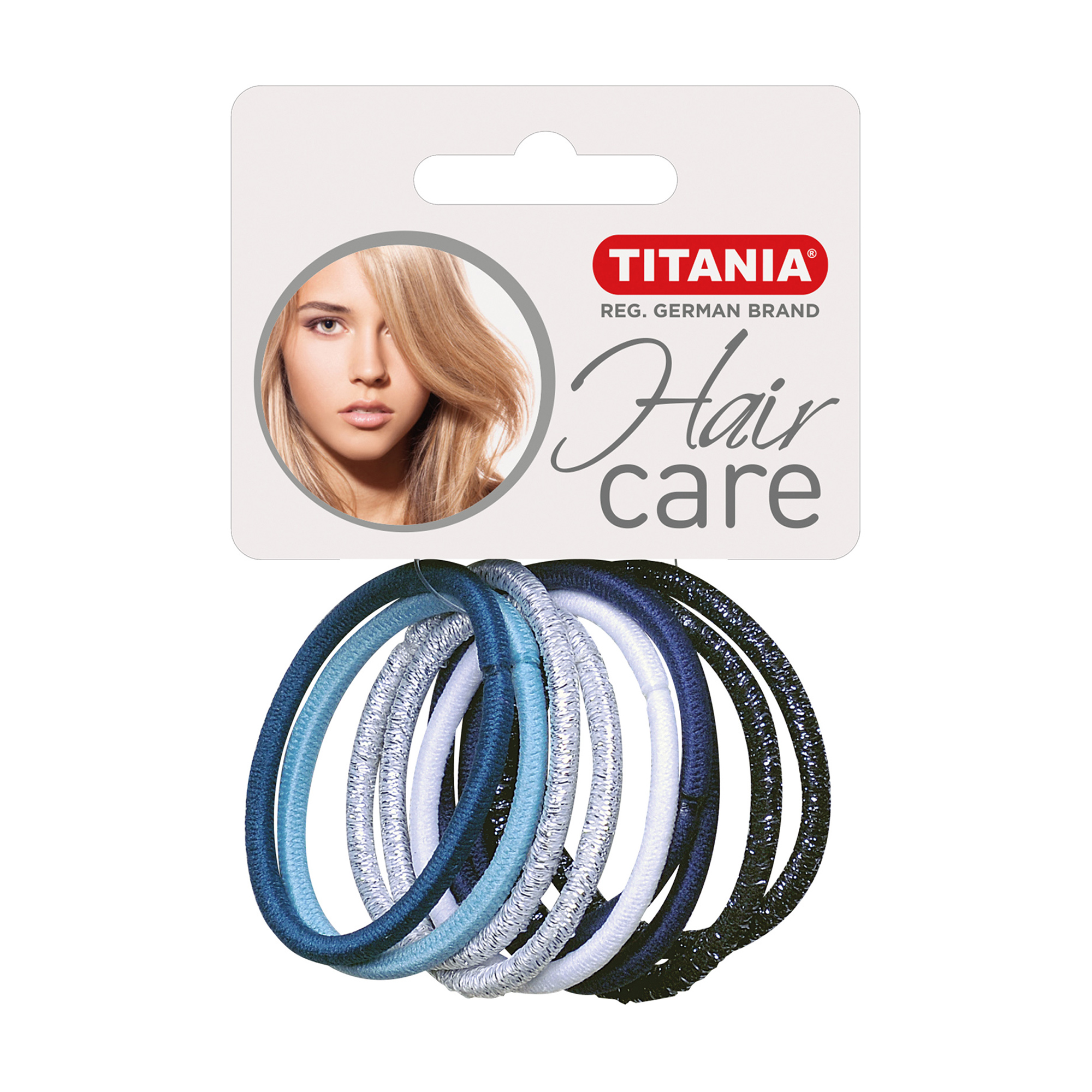 

Набір резинок для волосся Titania діаметр 4.5 см, різнокольоровий, 9 шт (7817)