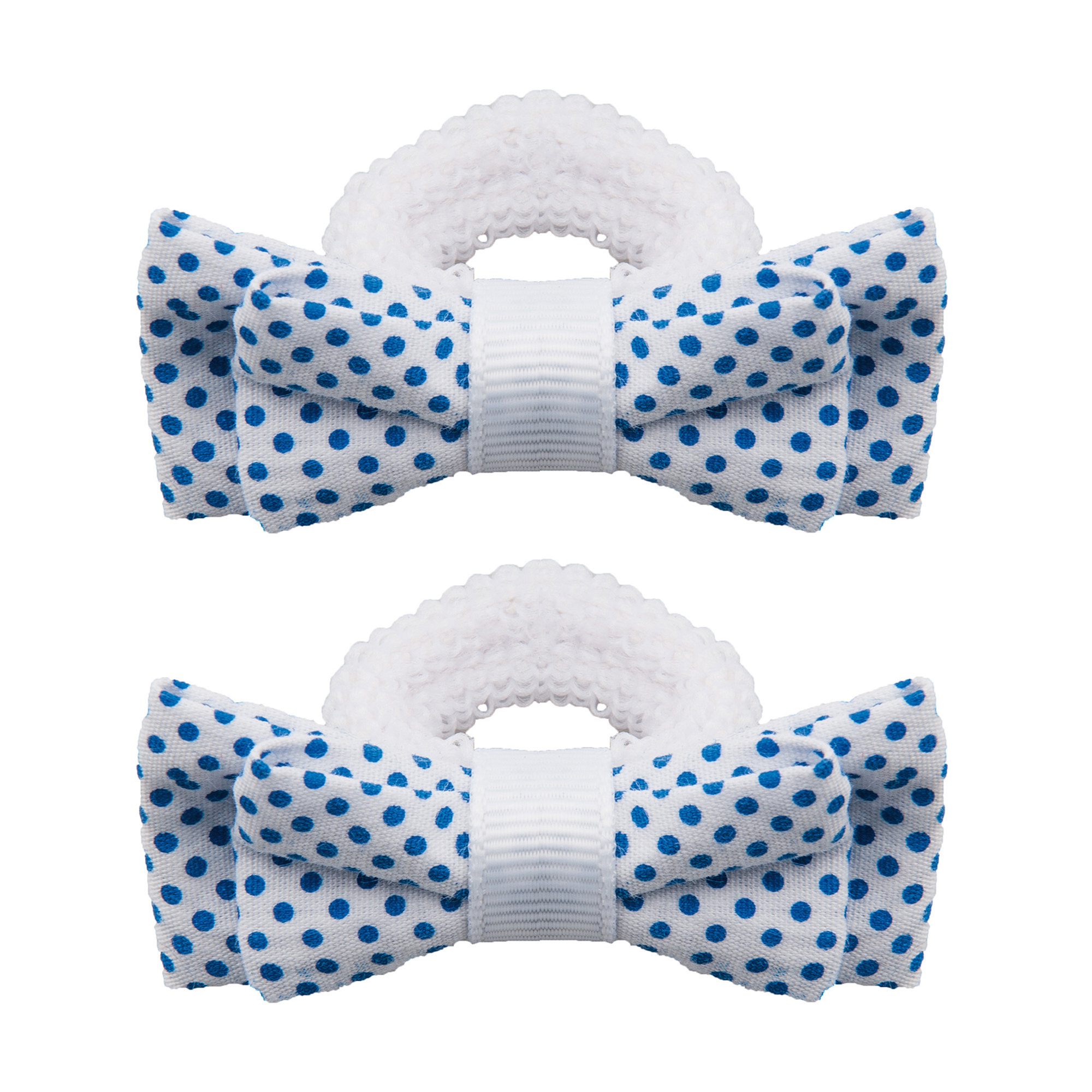 

Набір резинок для волосся Titania Terry з великим метеликом, білі, 6 см, 2 шт (7905 GIRL B)