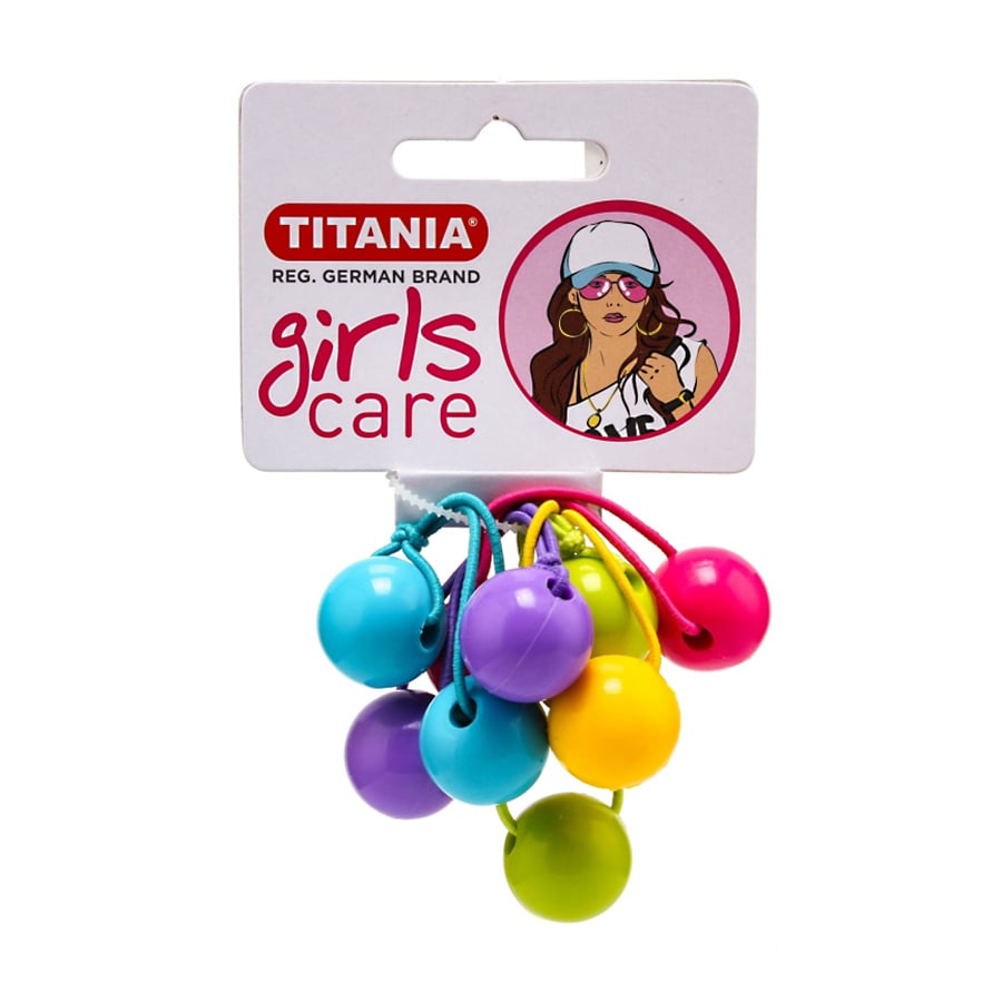 

Набір резинок для волосся Titania Ball 5 шт (7982 GIRL)