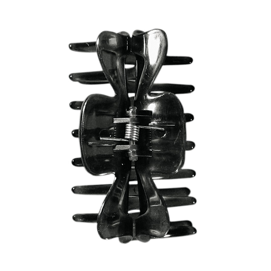 

Набір заколок для волосся Titania 9 см, чорні, 2 шт (8021-2 B)