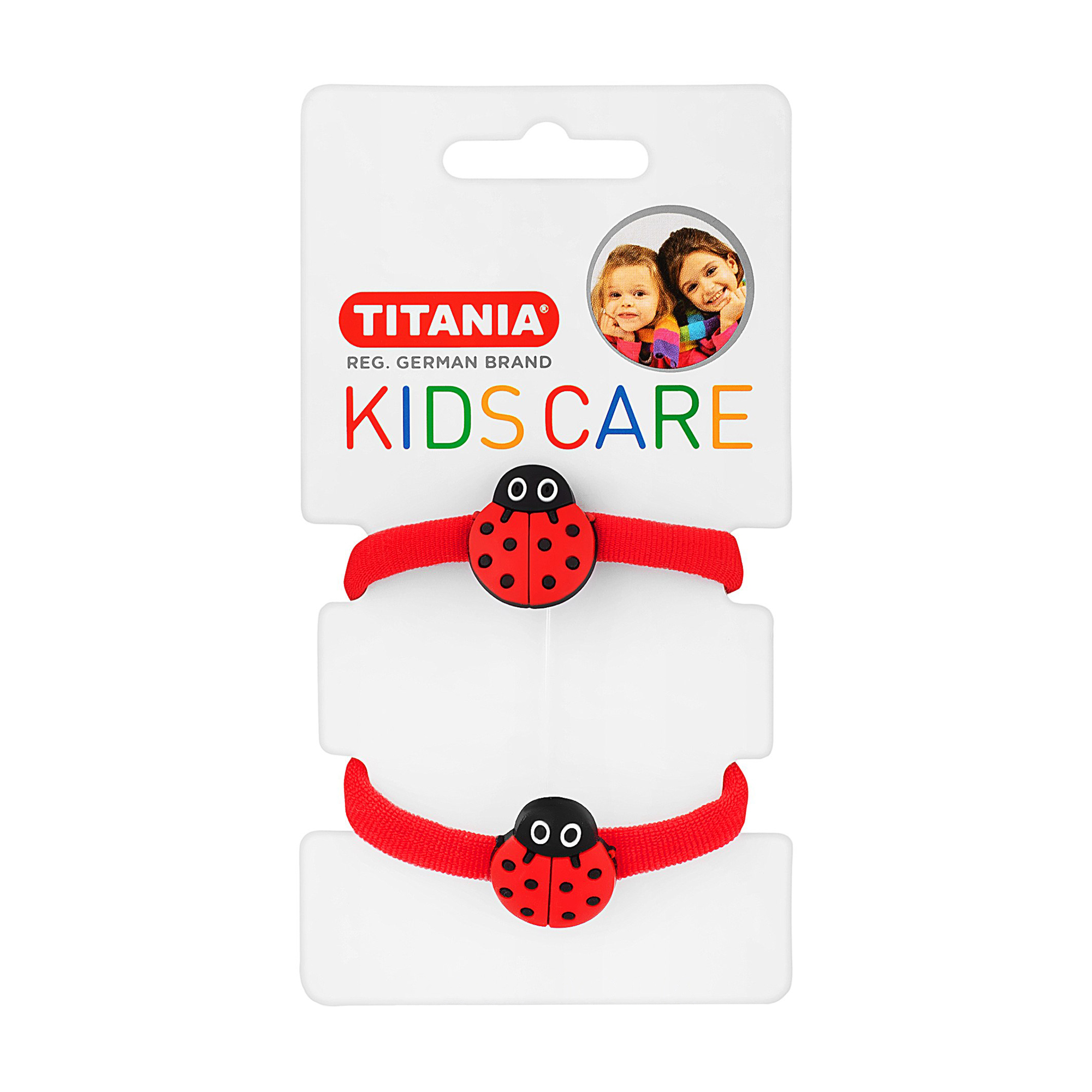 

Набір резинок для волосся Titania Сонечко, 2 шт (8509 KIDS)