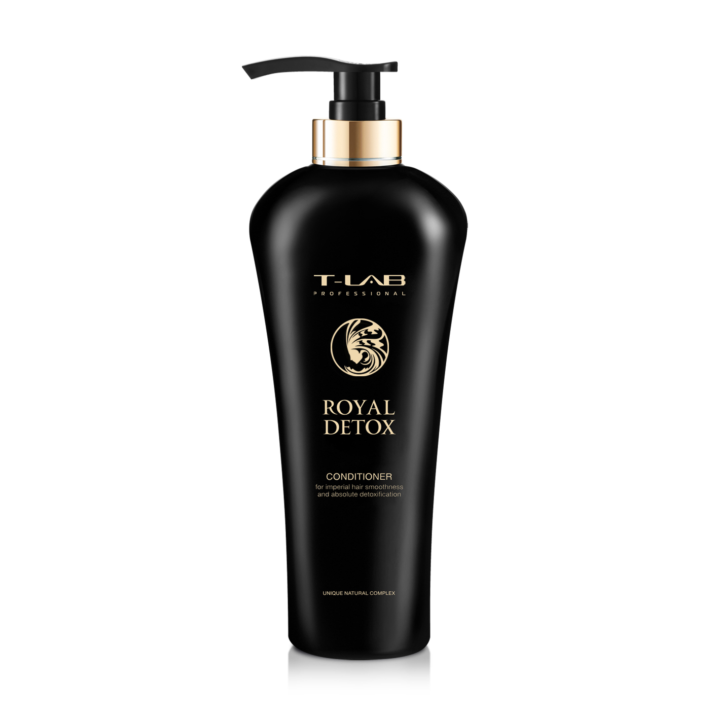

Кондиціонер для волосся T-LAB Professional Royal Detox Conditioner For Imperial Hair Smoothness And Absolute Detoxification для королівської гладкості і абсолютної детоксикації, 750 мл