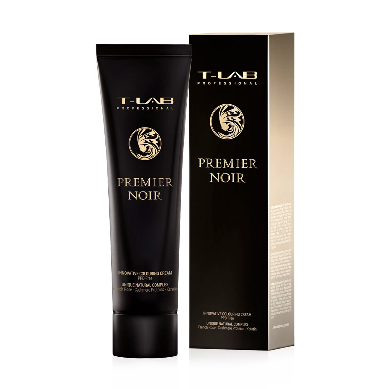Крем-фарба T-LAB Professional Premier Noir Innovative Colouring Cream 6.65 Dark Intense Red Mahogany Blonde, 100 мл