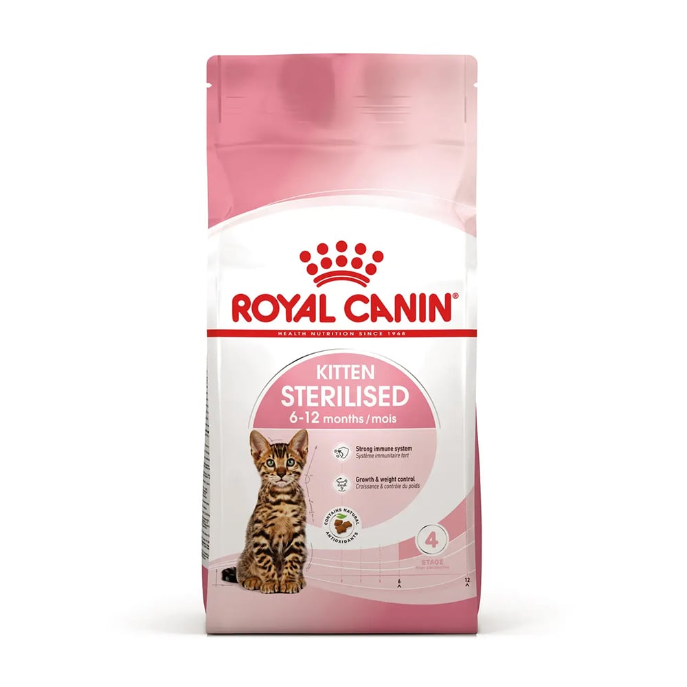 

Сухий корм для стерилізованих кошенят Royal Canin Kitten Sterilised, 400 г (2562004)