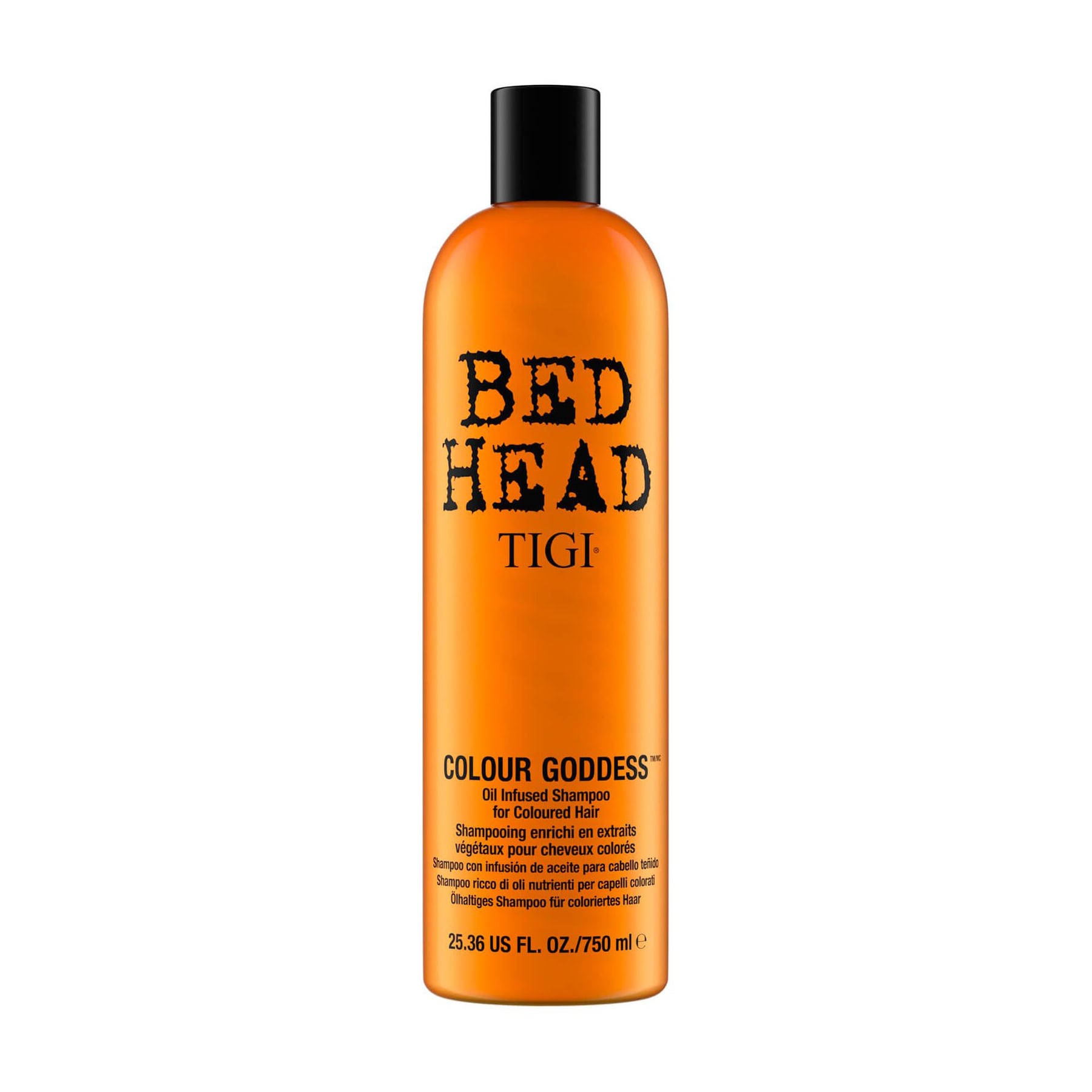 

Шампунь TIGI Bed Head Colour Goddess Oil Infused Shampoo для підсилення кольору фарбованого волосся, 750 мл