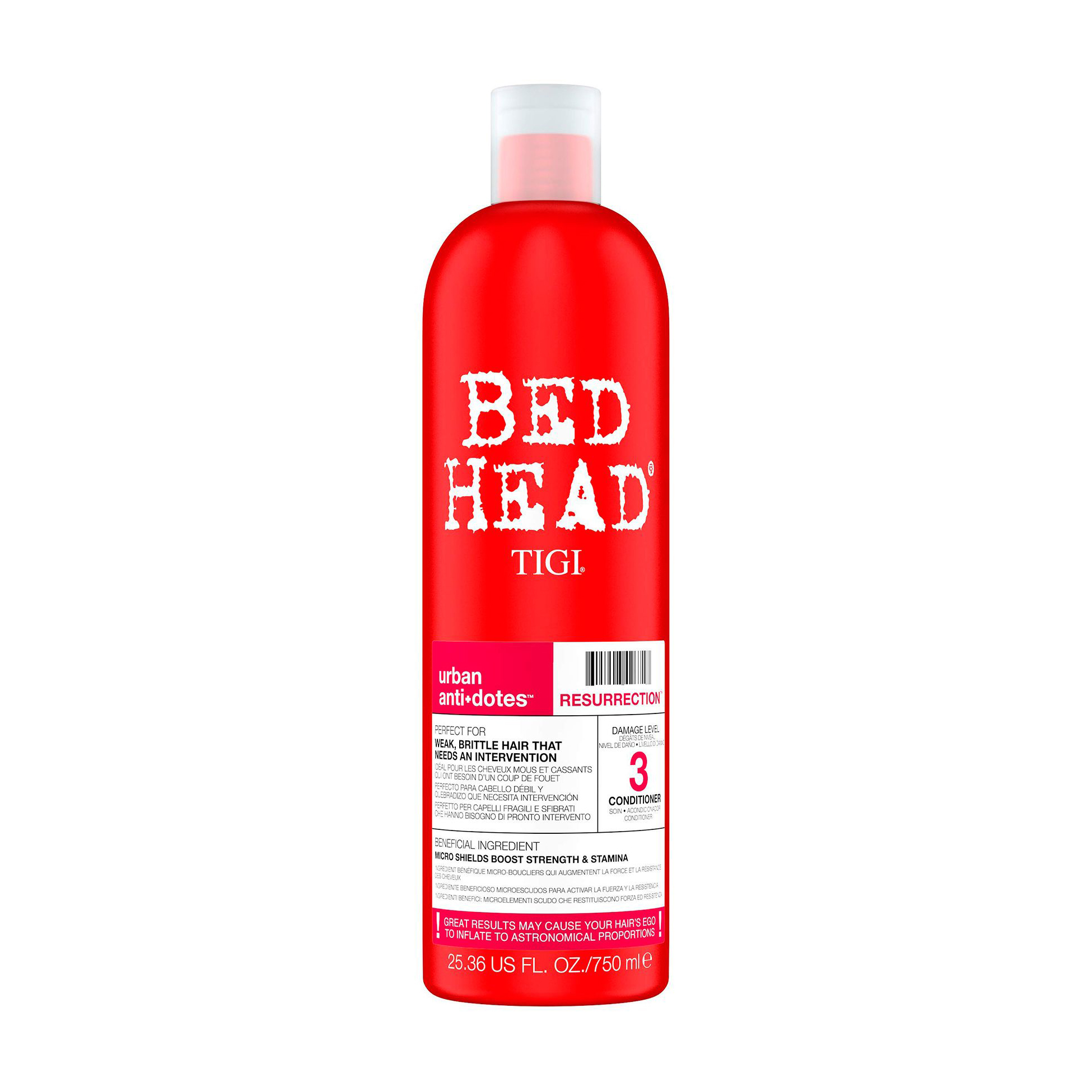 

Відновлювальний кондиціонер TIGI Bed Head Urban Antidotes Resurrection для ослабленого та ламкого волосся, 750 мл