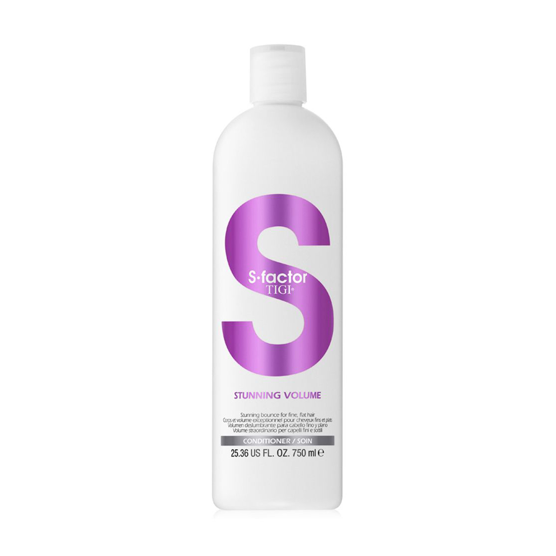 

Кондиціонер для додання об'єму волосся Tigi S Factor Stunning Volume Conditioner, 750 мл