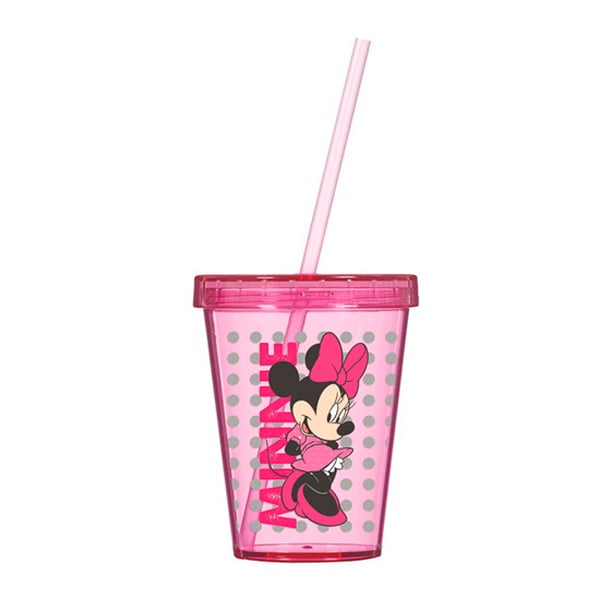 

Склянка з трубочкою HEREVIN DISNEY MINNIE MOUSE,161440-020