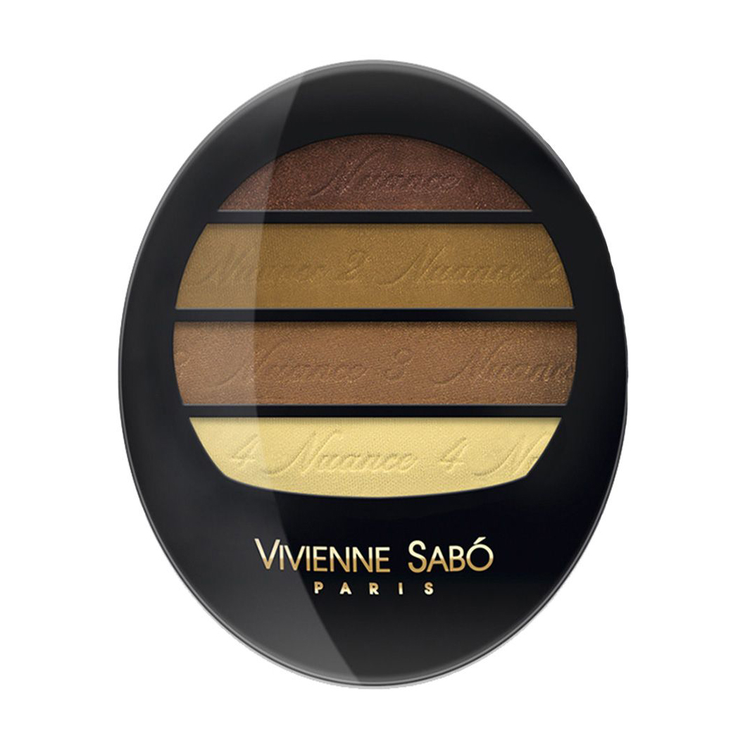 

Тіні для повік Vivienne Sabo Quatre Nuances 66, 3.8 г