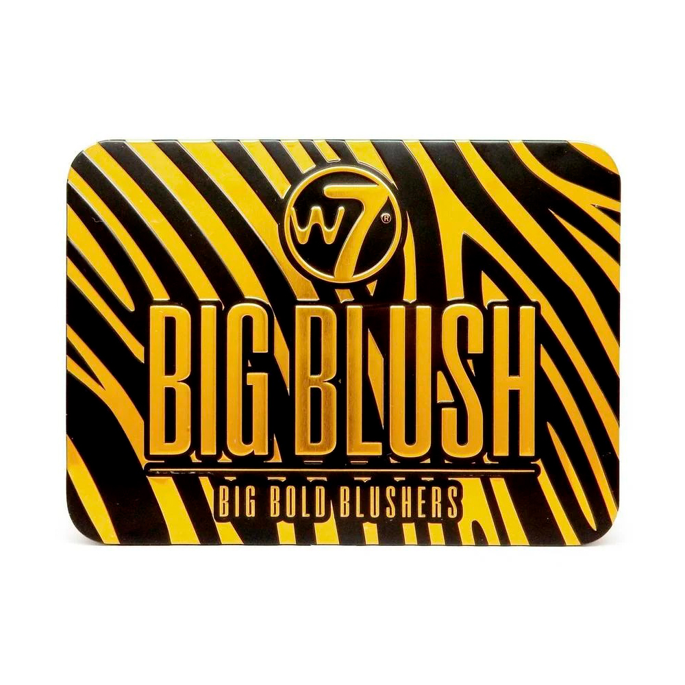 

Уцінка! Палітра рум'ян для обличчя W7 Cosmetics Big Blush 6 Big Bold Blushers, 12 г