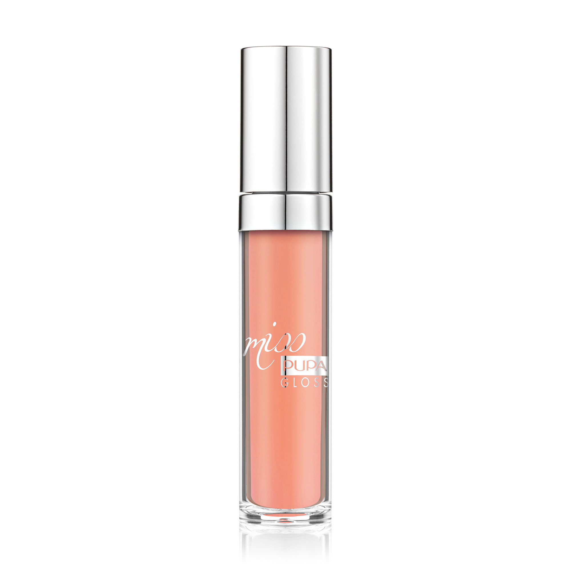 

Блиск для губ Pupa Miss Pupa Gloss 201 Tender Apricot, 5 мл