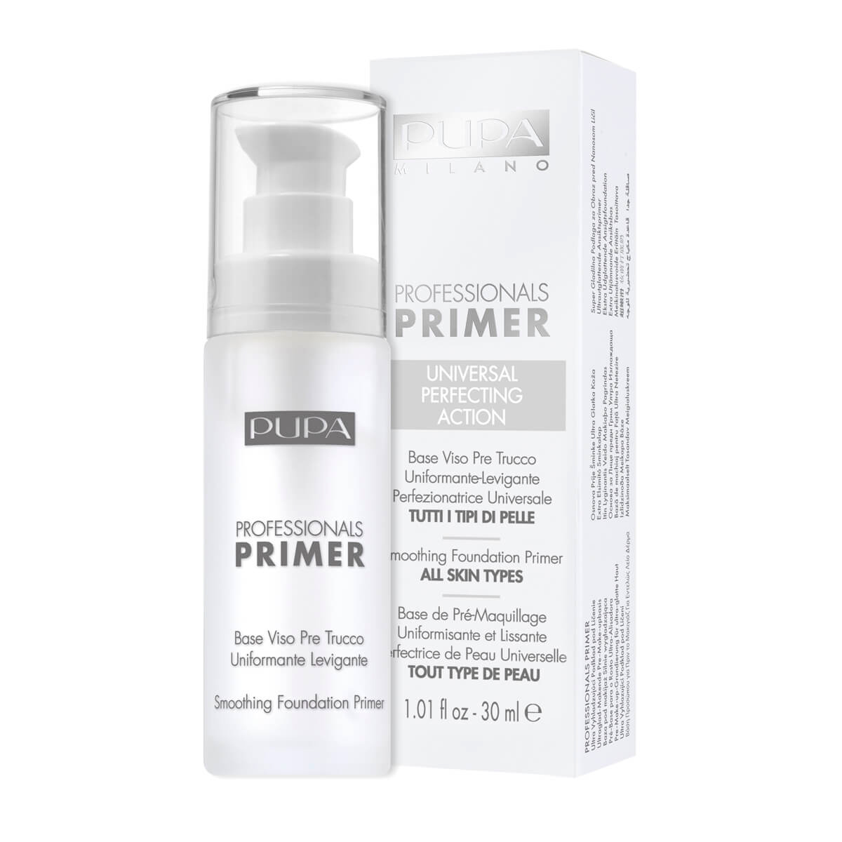 

Основа під макіяж Pupa Professionals Smoothing Foundation Primer 01 прозорий, 30 мл