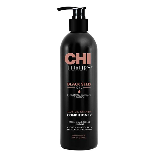 

Уцінка! Зволожувальний кондиціонер для волосся CHI Luxury Black Seed Oil Moisture Replenish з олією чорного кмину, 739 мл