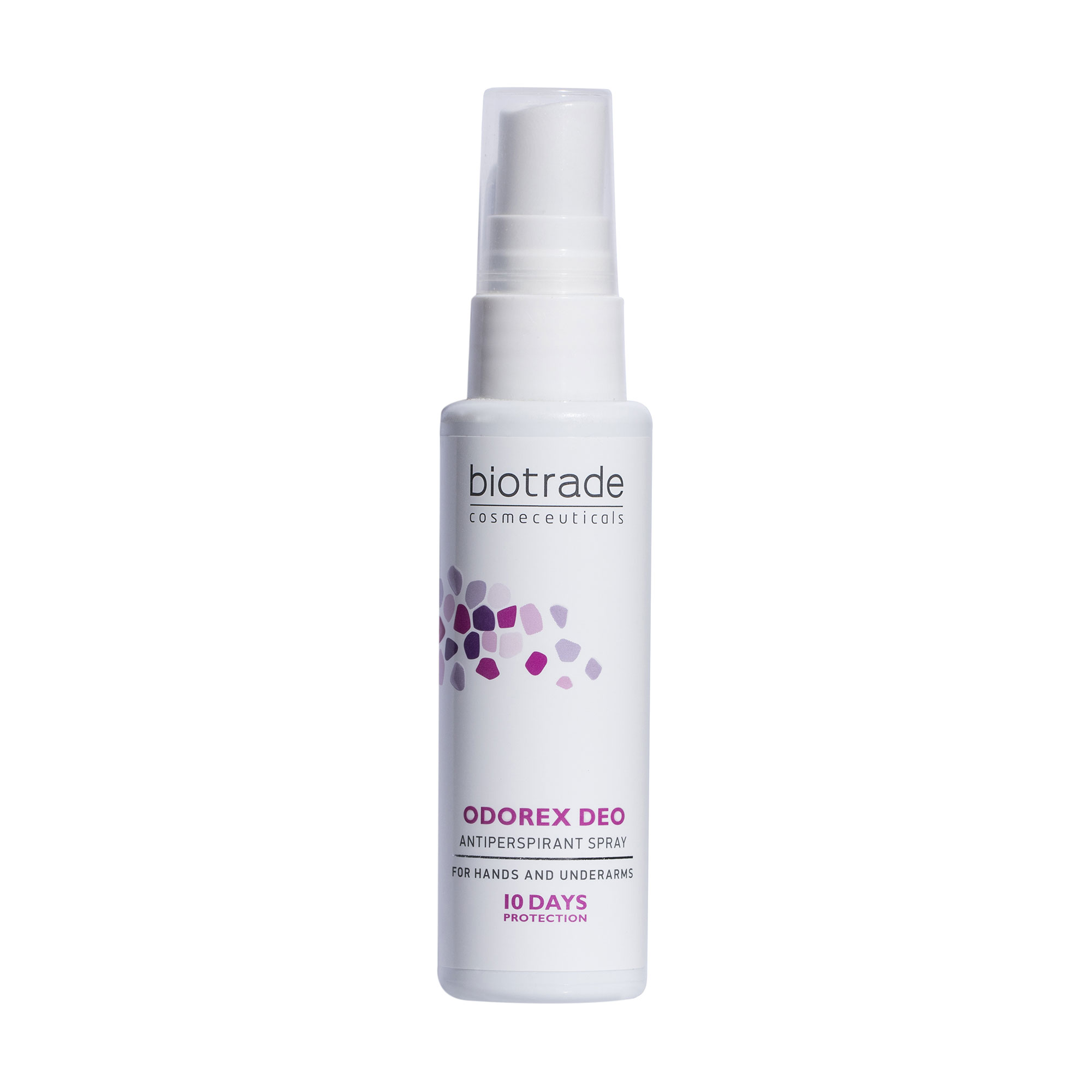 

Уцінка! Антиперспірант-спрей тривалої дії Biotrade Odorex Deo Antiperspirant Spray 10 днів без поту та запаху, унісекс, 40 мл