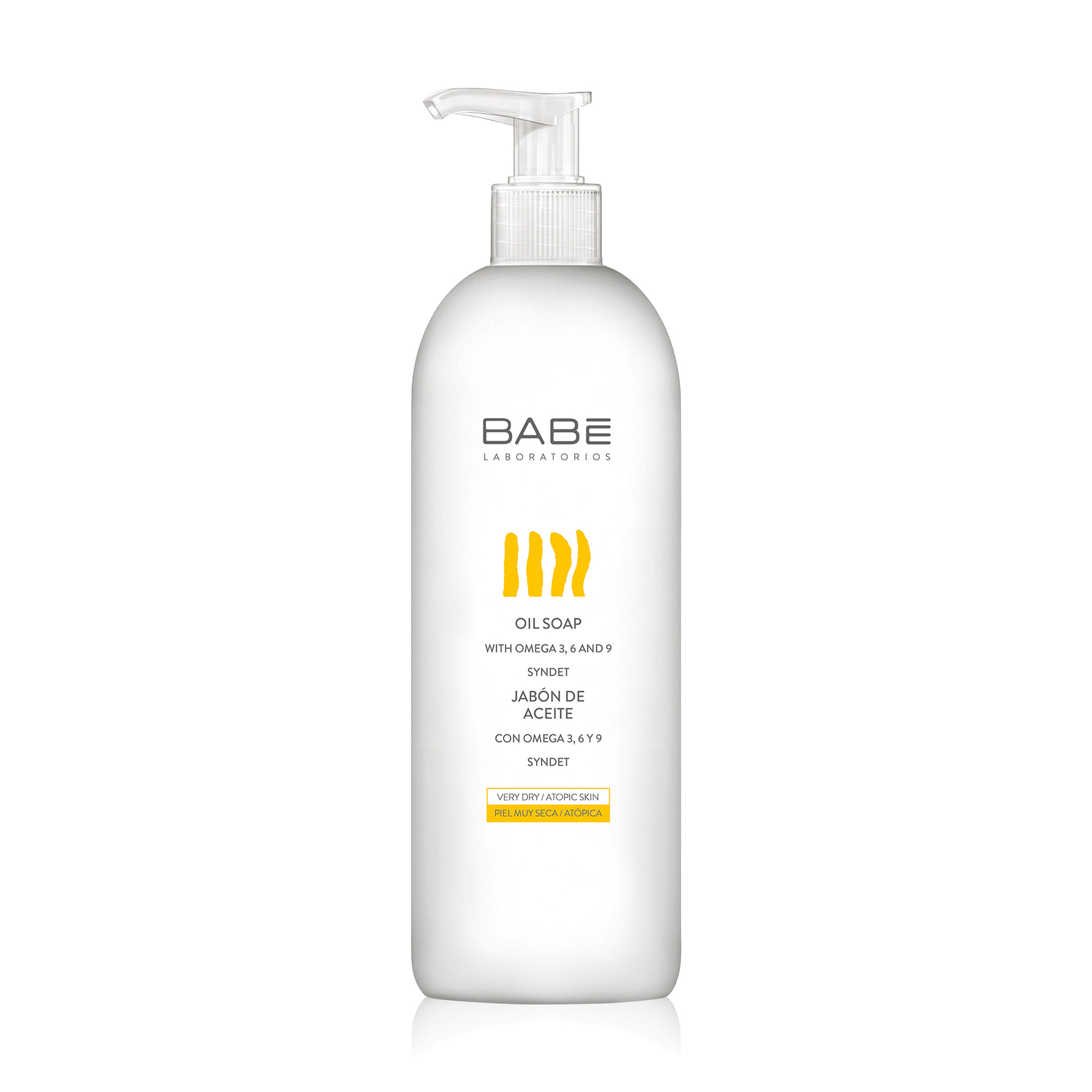 

Уцінка! Олійне мило для душу Babe Laboratorios Oil Soap для дуже сухої та атопічної шкіри, 500 мл