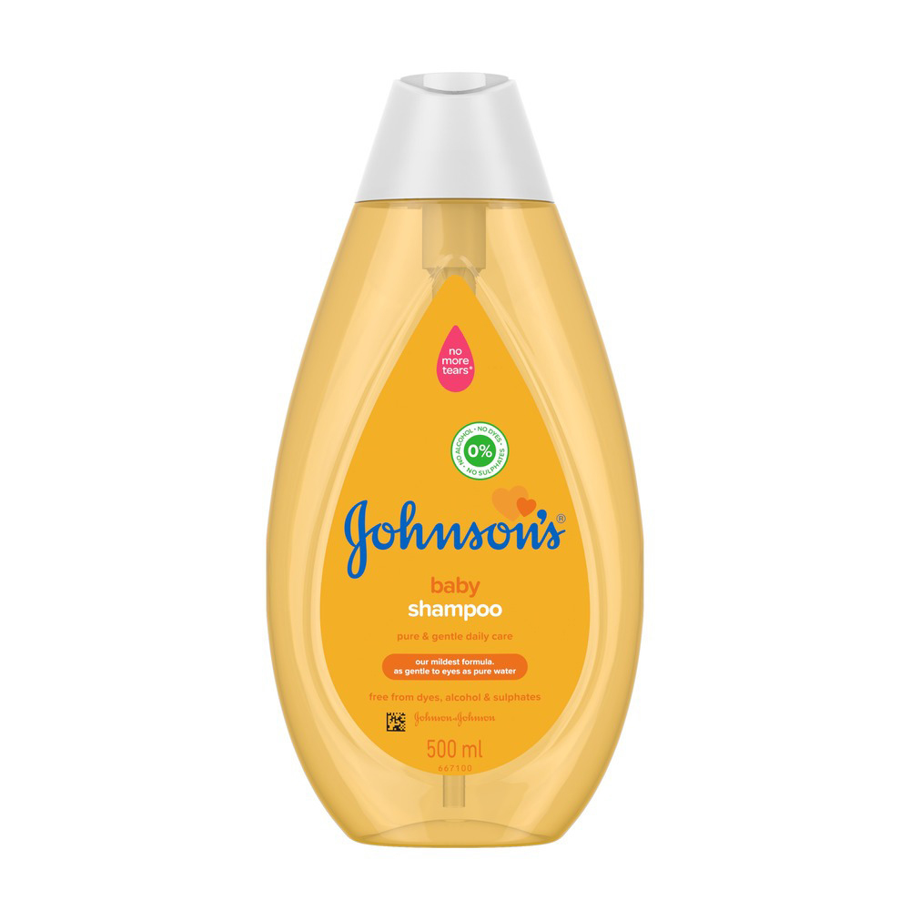 

Дитячий шампунь для волосся Johnson's baby Дбайливий щоденний догляд, 500 мл
