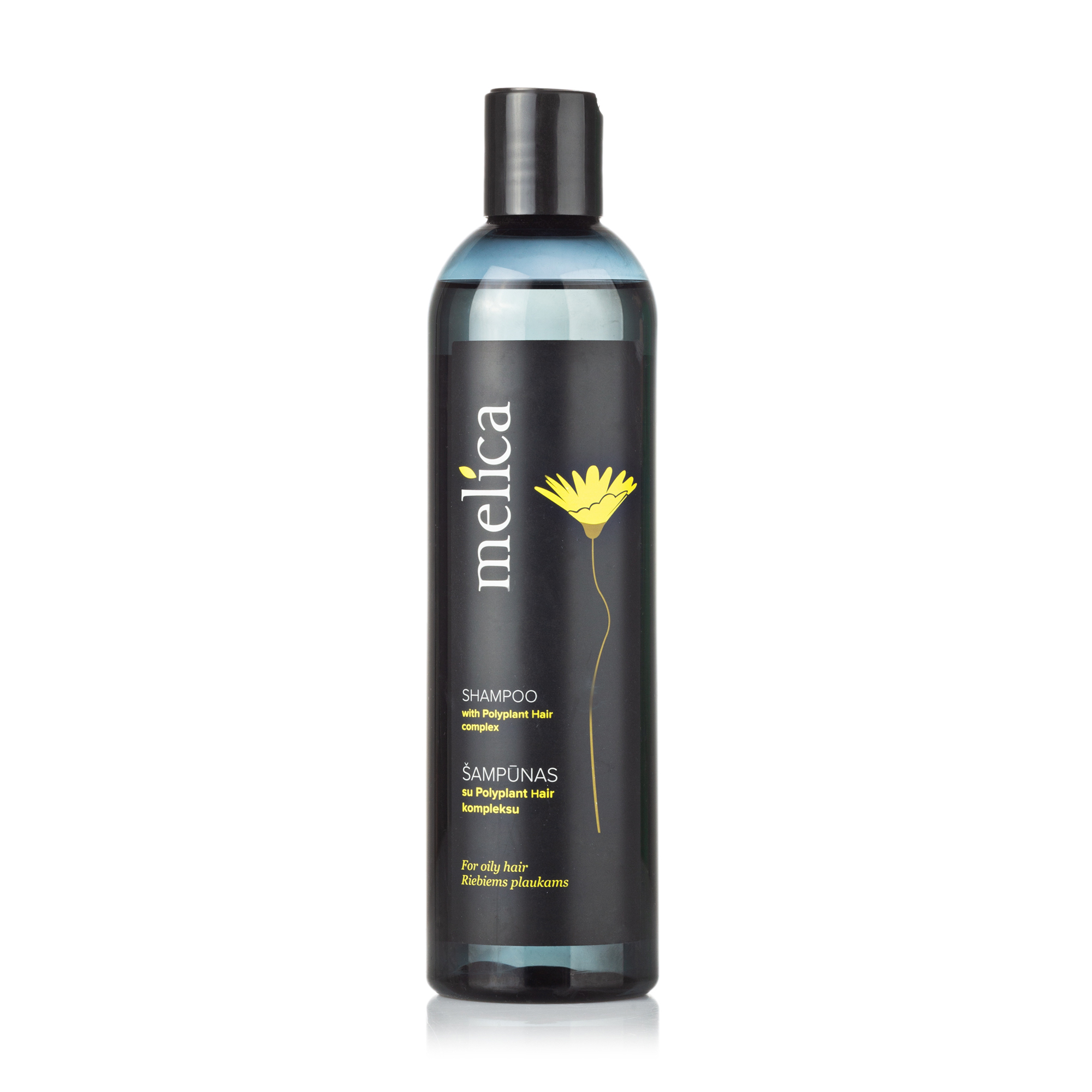 

Шампунь для всіх типів волосся Melica Shampoo with Polyplant Hair Complex Shampoo, з рослинним комплексом, 300 мл