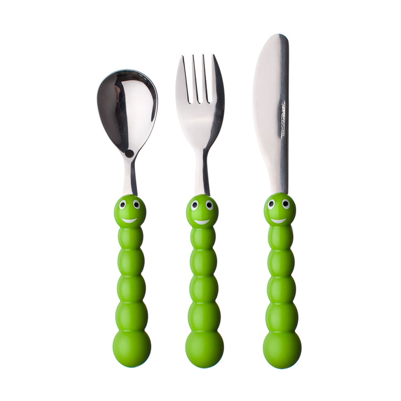 

Набір дитячих столових приборів Banquet Гусениця,41WF1613PCS