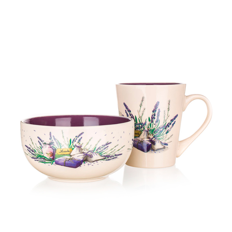 

Набір для сніданку Banquet Lavender, 2пр,60HH1433L