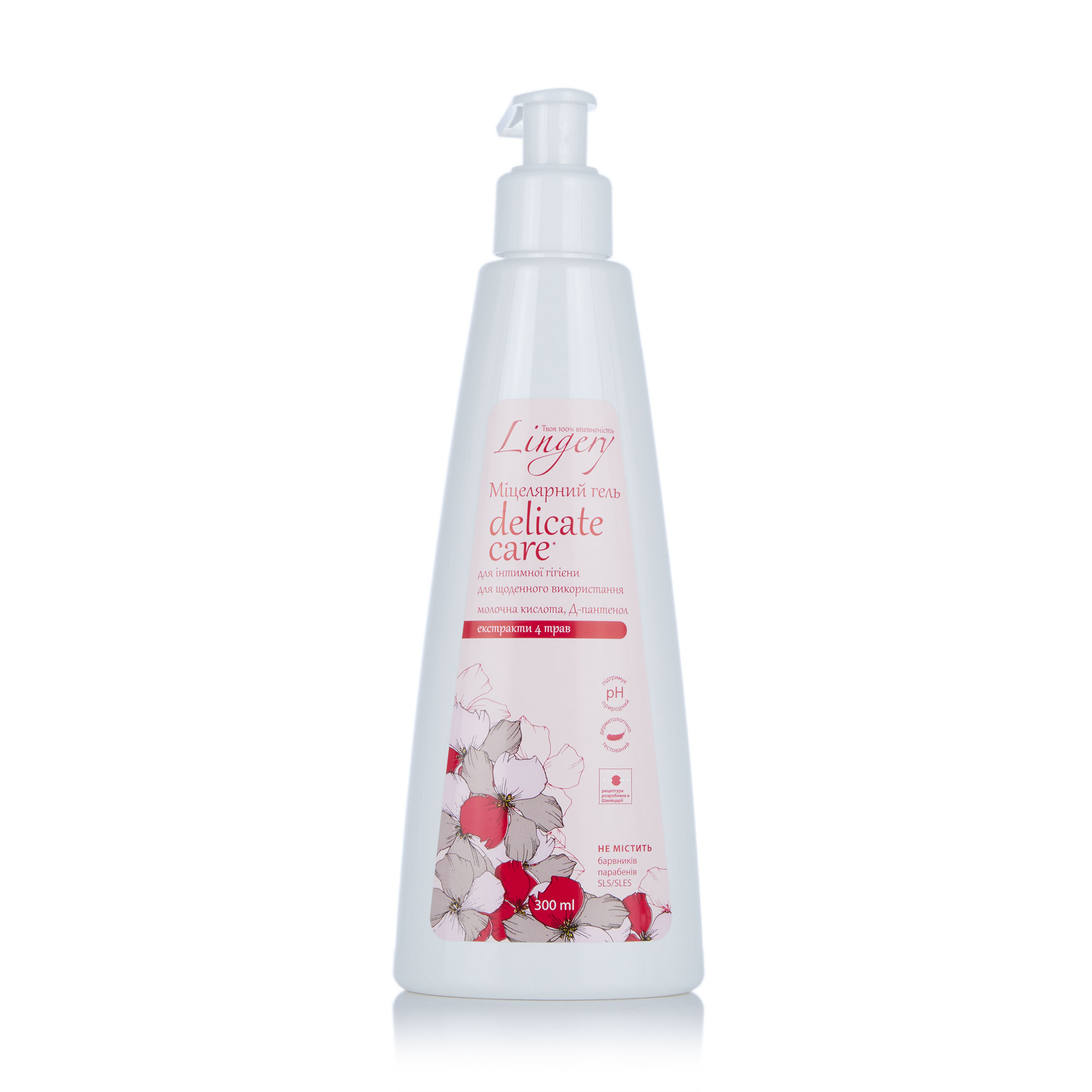 

Уцінка! Міцелярний гель для інтимної гігієни Lingery Delicate Care, 300 мл