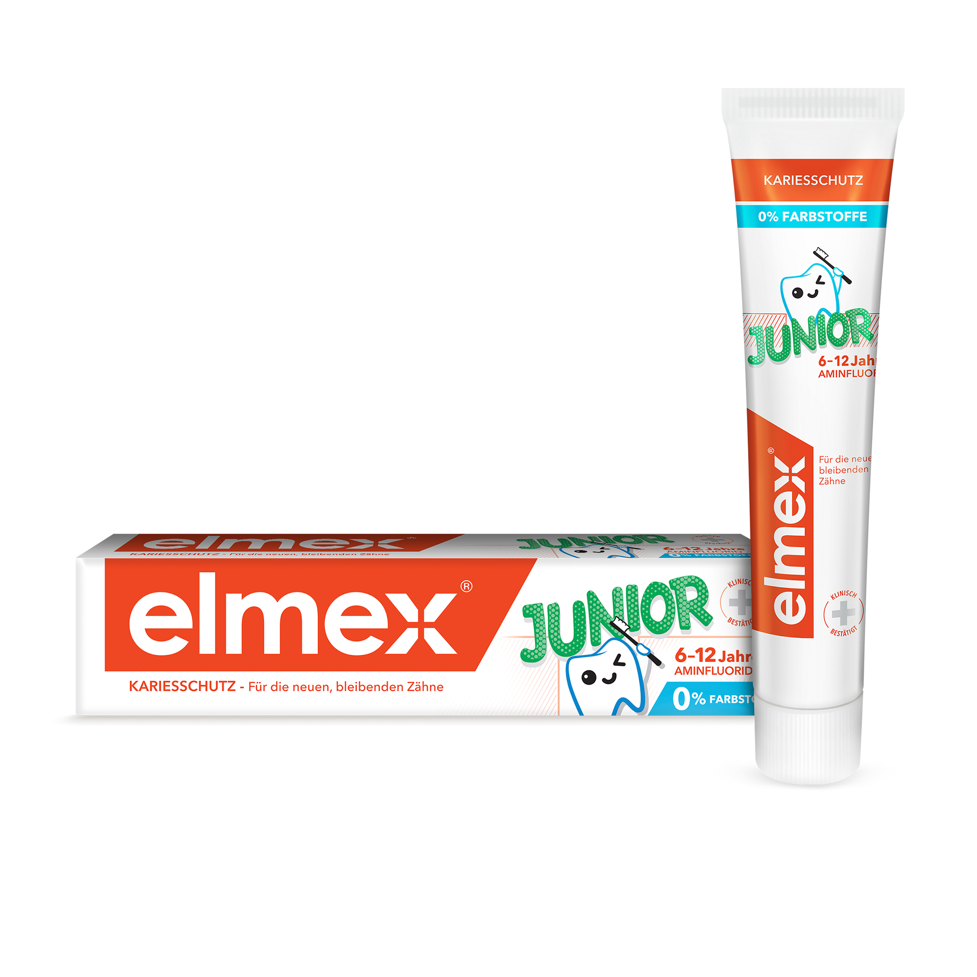 

Уцінка! Дитяча зубна паста Elmex Junior Toothpaste, від 6 до 12 років, від карієсу, 75 мл
