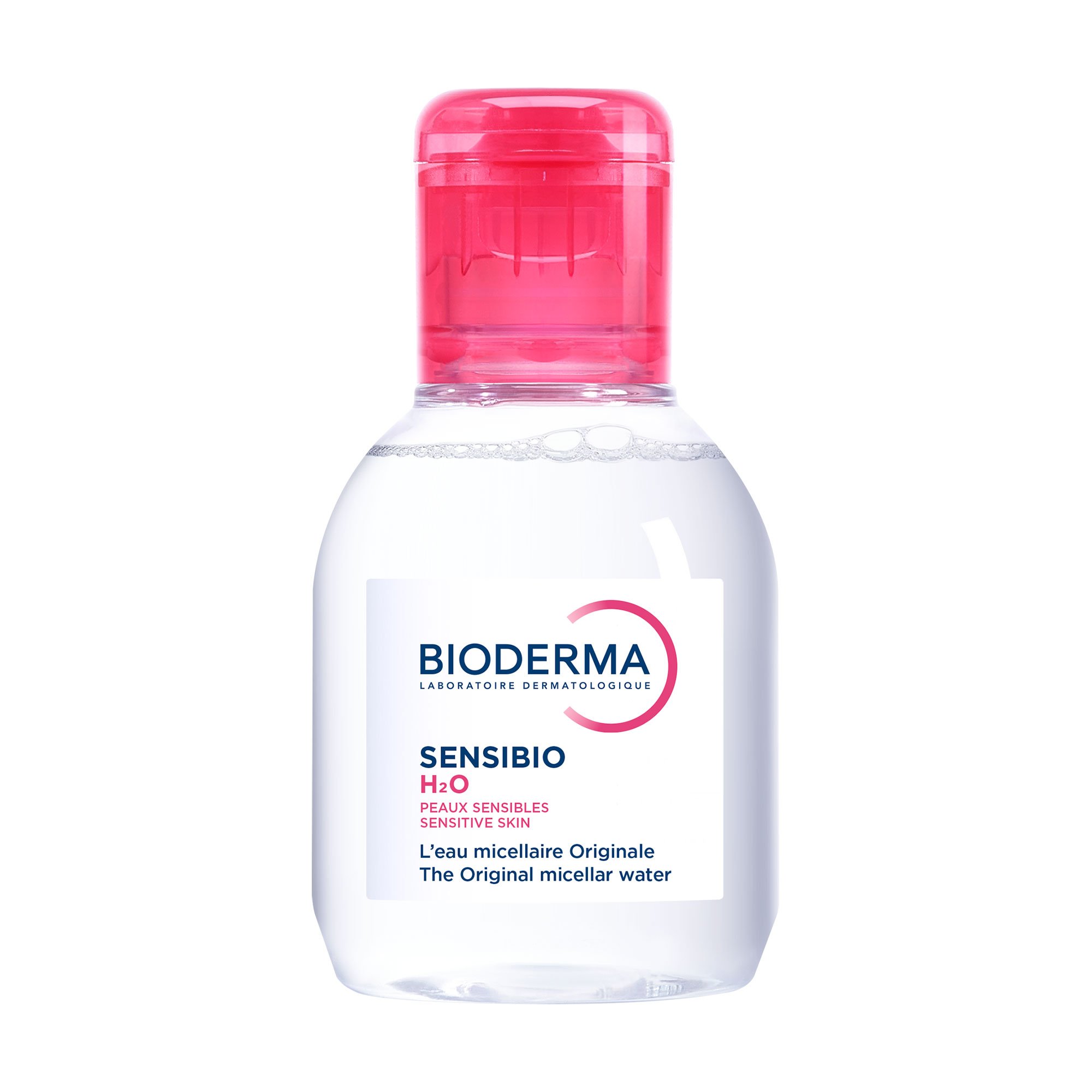 

Міцелярний лосьйон для очищення обличчя та очей Bioderma Sensibio H2O для чутливої шкіри, 100 мл