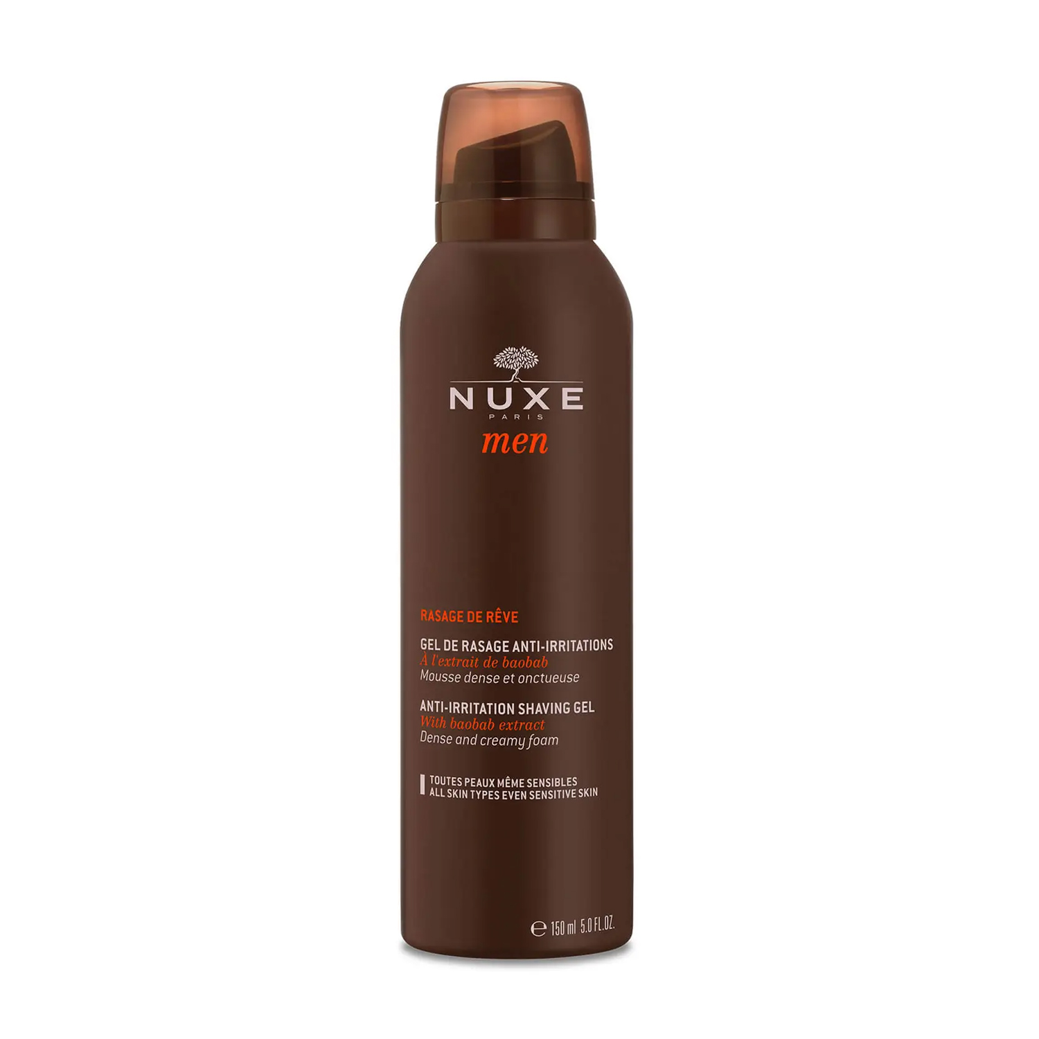 

Уцінка! Гель для гоління Nuxe Men Anti-Irritation Shaving Gel, 150 мл