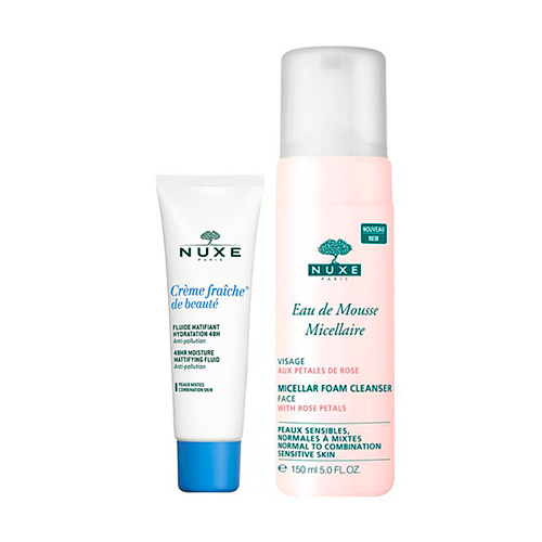 

Набір Nuxe Creme Fraiche флюїд матуючий 50мл + міцелярний мус 150мл