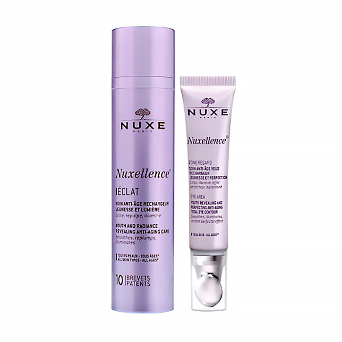 

Набір Nuxe Nuxellence флюїд 50мл + Nuxellence засіб для контуру очей 15мл