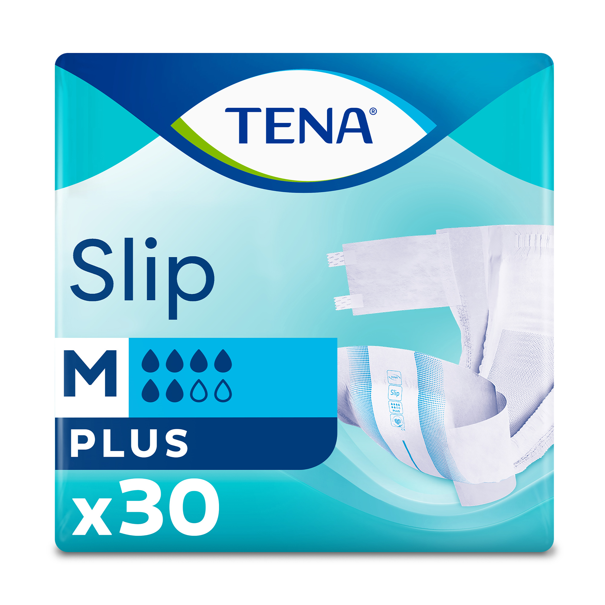 

Уцінка! Урологічні підгузки для дорослих TENA Slip Plus, розмір M, 30 шт
