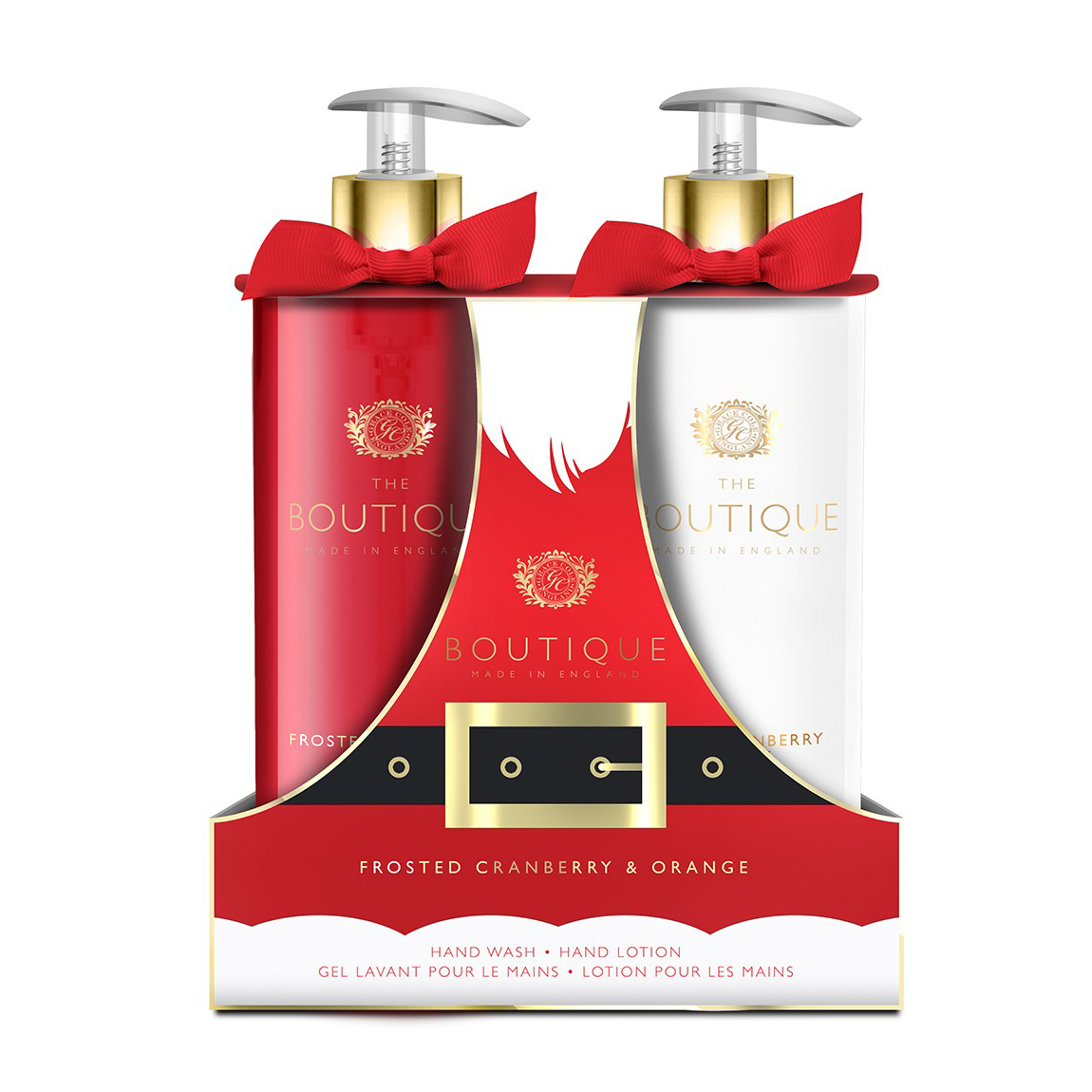 

Набір жіночий Grace Cole Frosted Cranberry & Orange Hand Care Duo (рідке мило для рук, 500 мл + лосьйон для рук, 500 мл)