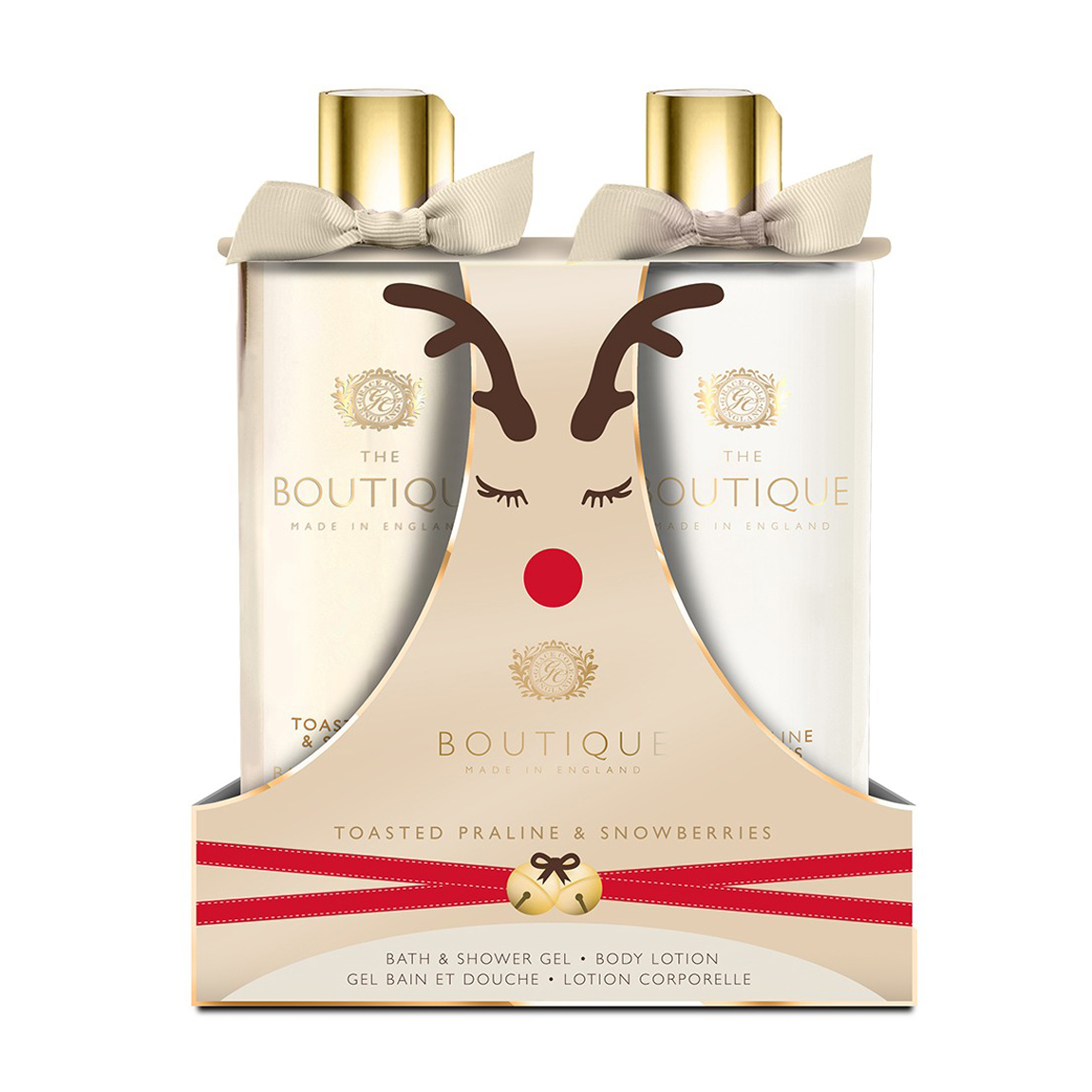 

Набір жіночий Grace Cole Toasted Praline & Snowberries Body Care Duo (лосьйон для тіла 500 мл + гель для душу 500 мл)