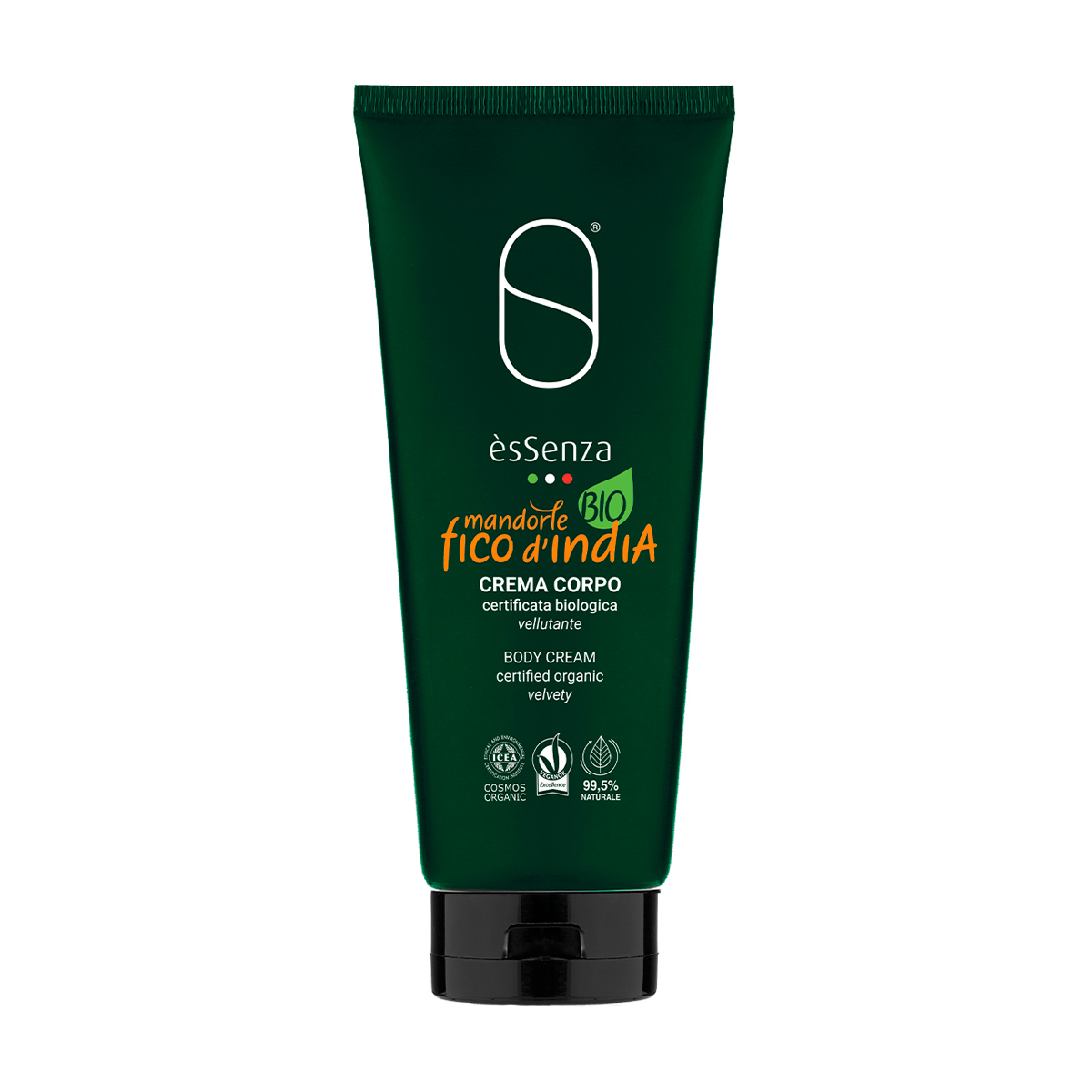 

Натуральний зволожувальний крем для тіла esSenza Мигдаль і опунція оксамитова шкіра, 200 мл