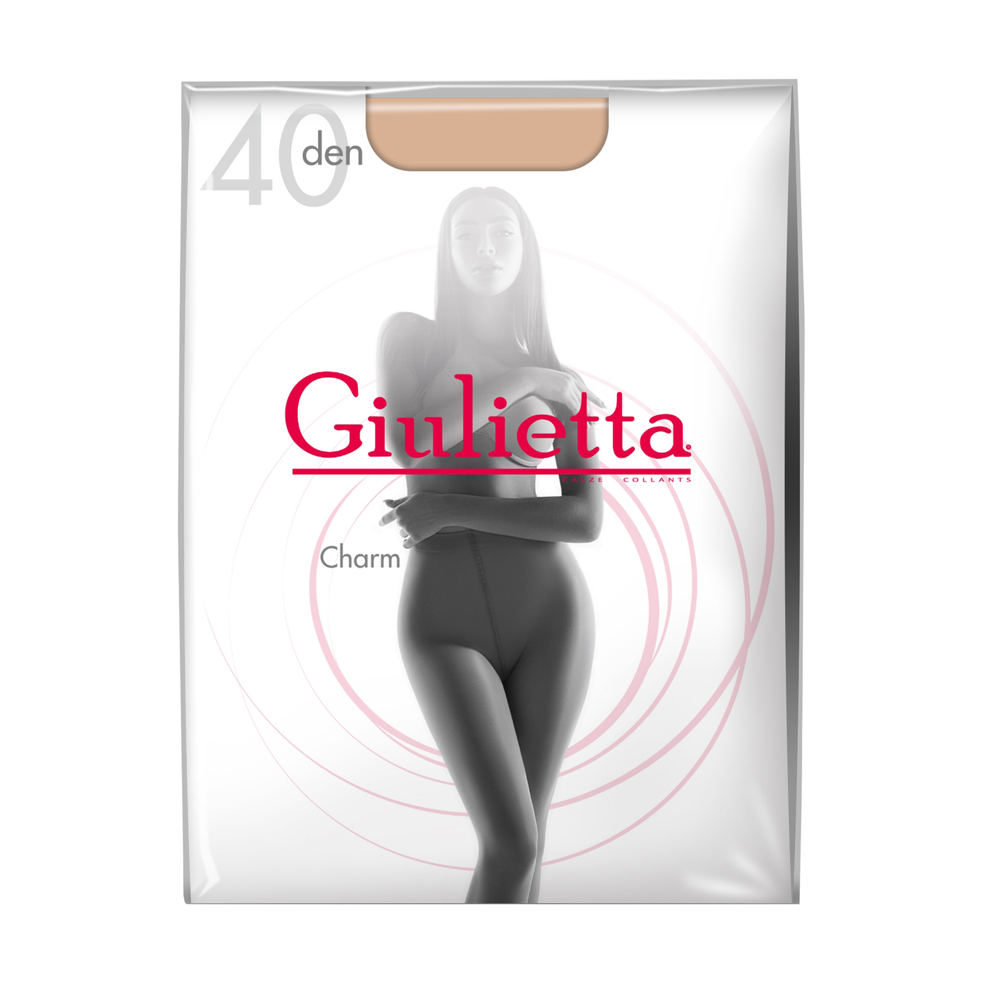 

Колготки жіночі Giulietta Charm, 40 DEN, Cappuccino, розмір 3