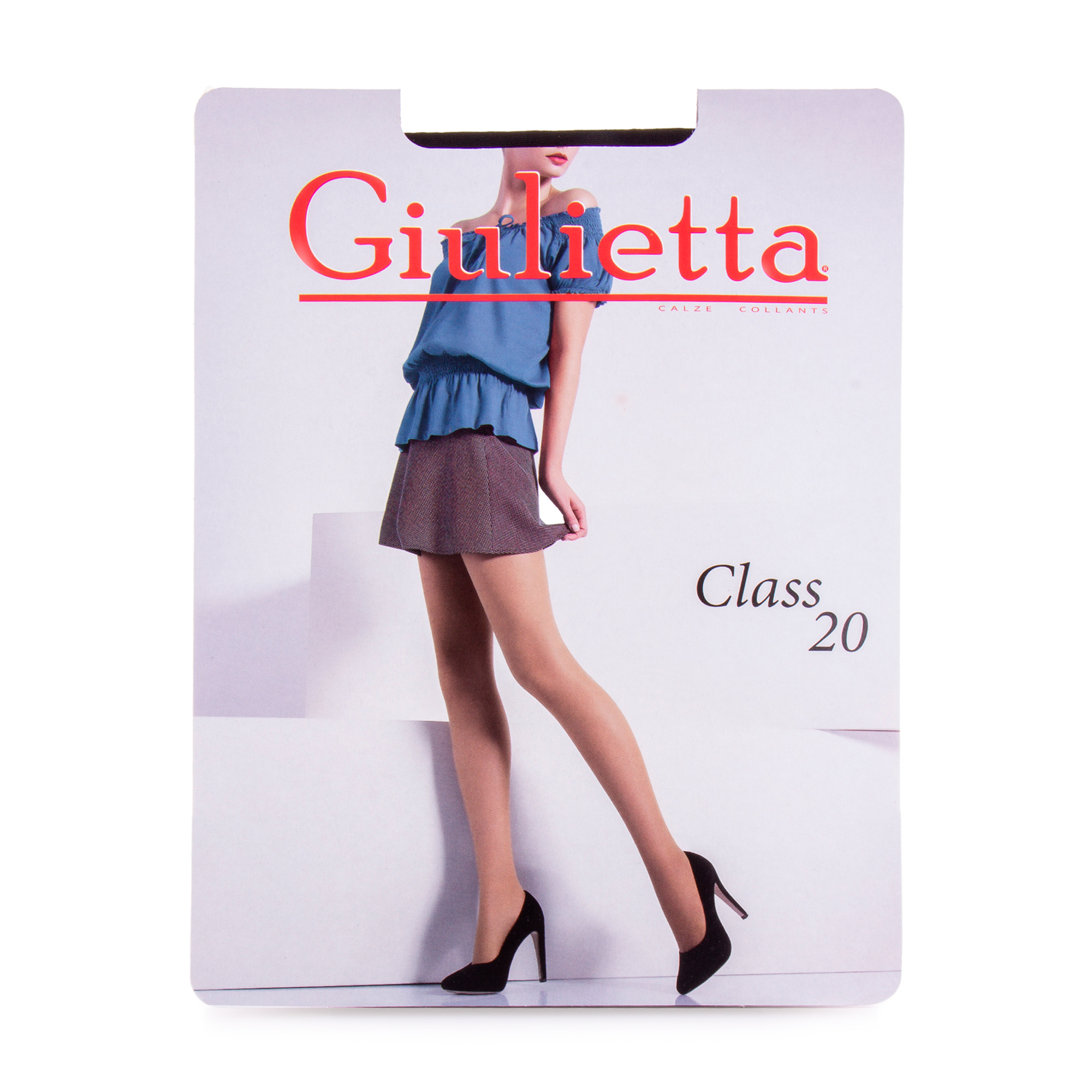 

Колготки жіночі Giulietta Class, 20 DEN, Nero, розмір 4