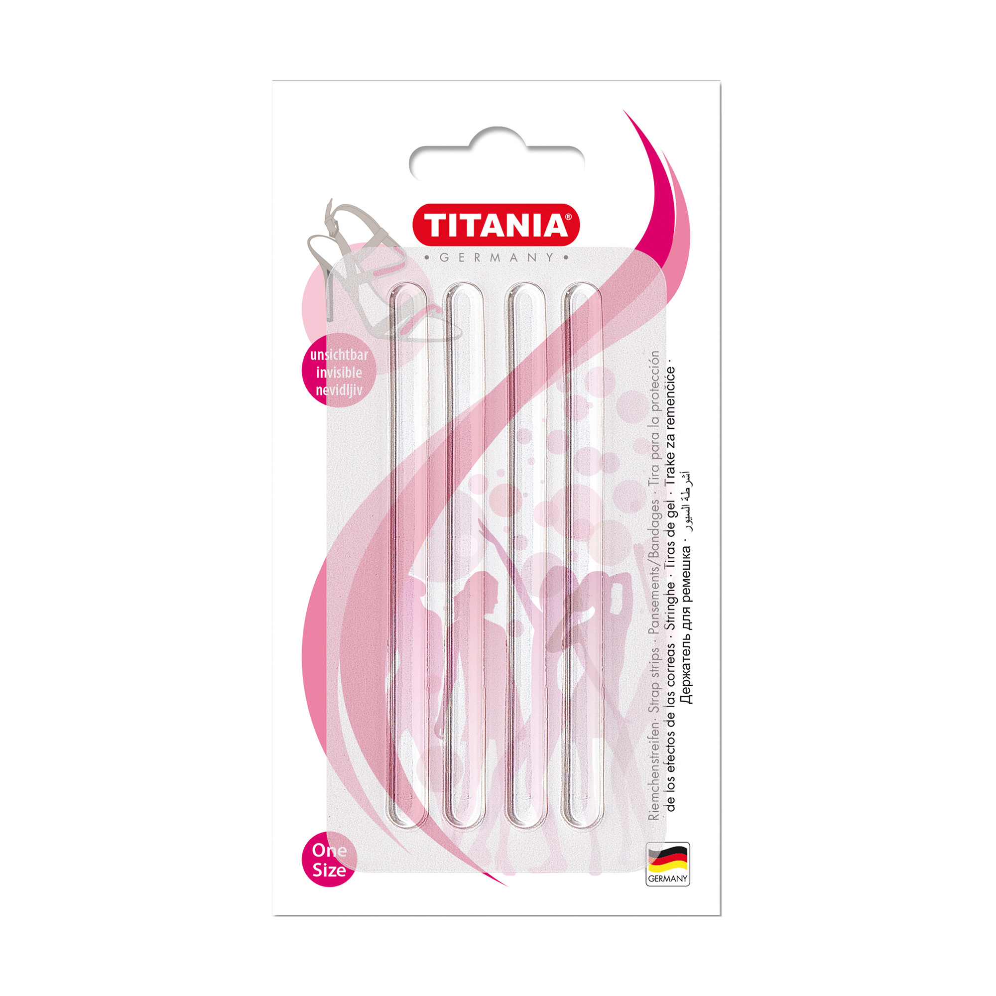 

Набір вставок-вкладок Titania у взуття з поліуритану, у вигляді смужок для захисту від тиску на стопи ніг, 4 шт (5235)