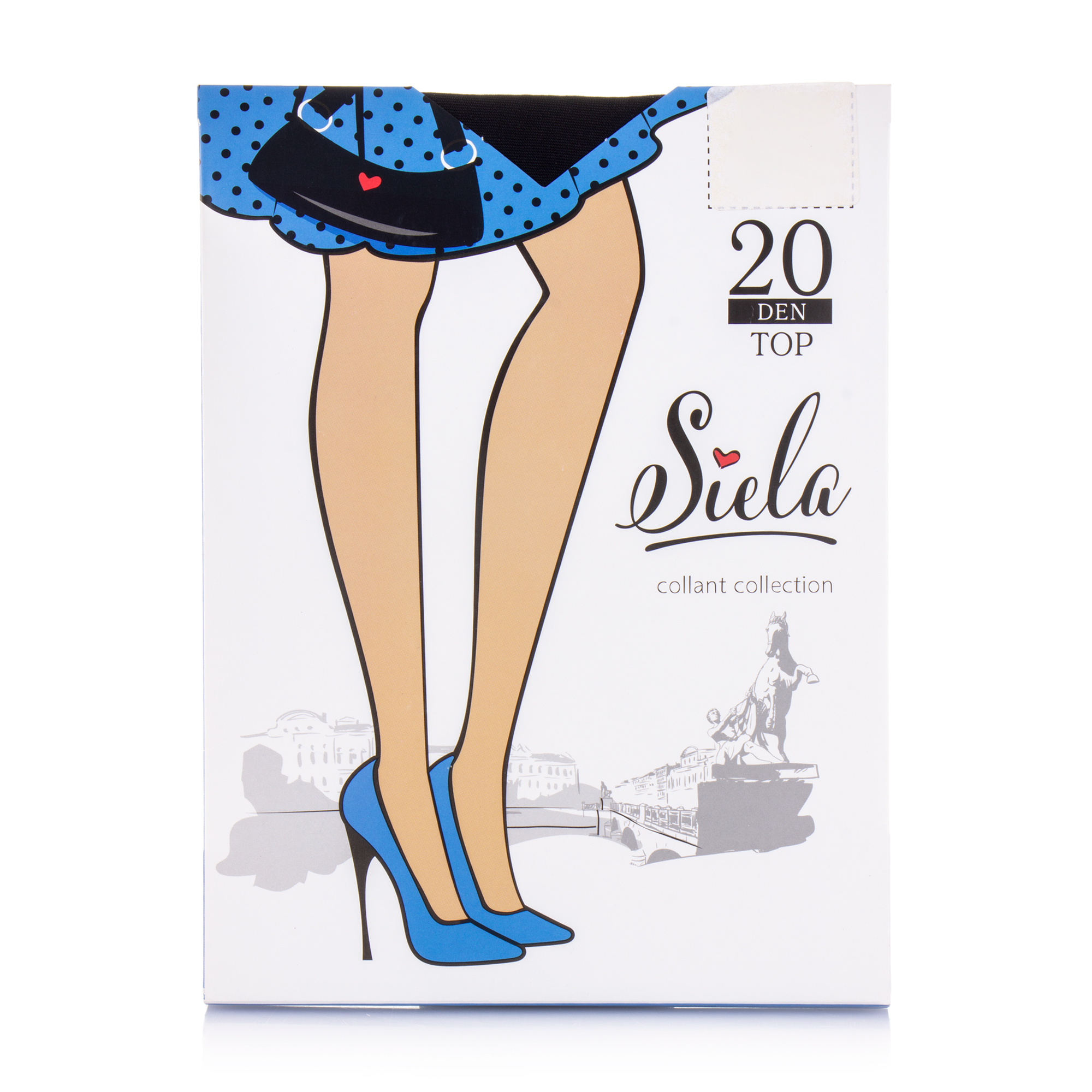 

Колготки жіночі Siela Top 20 DEN Daino, р. 4