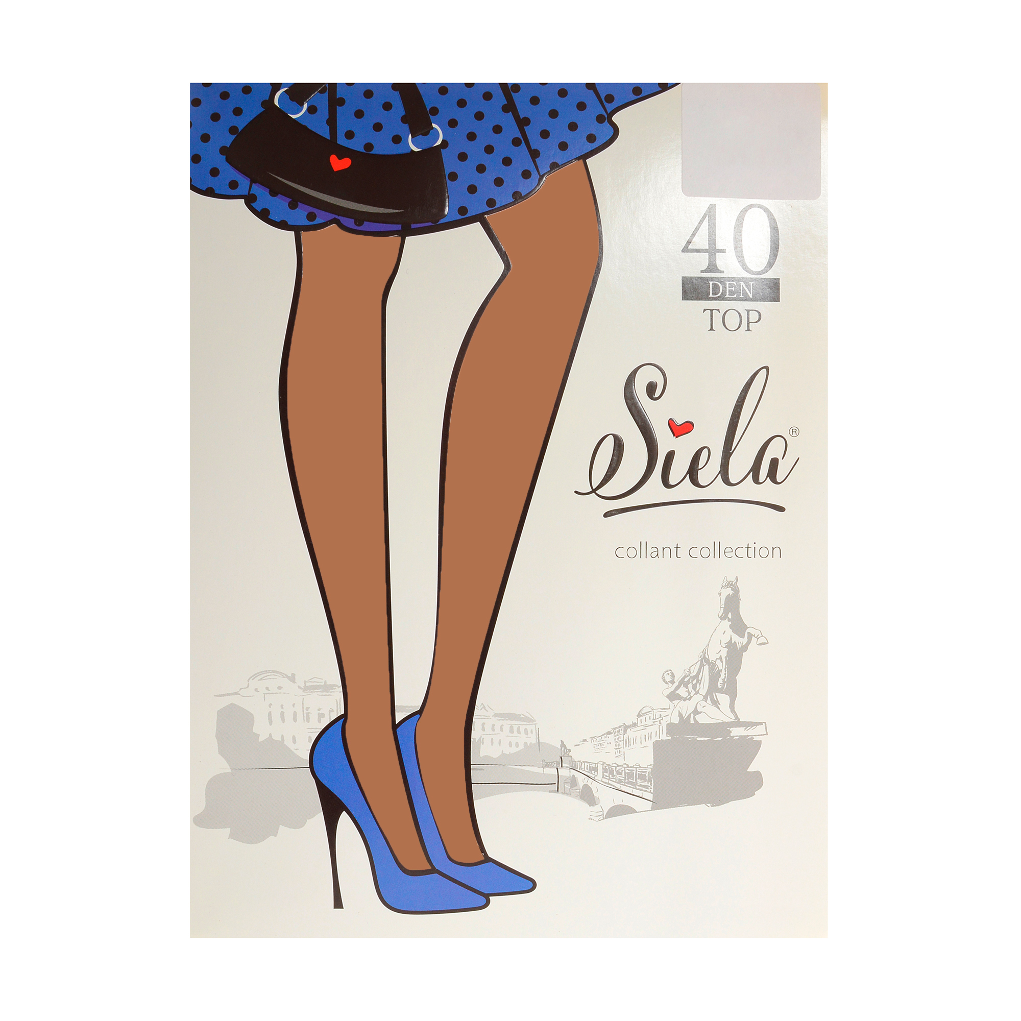

Колготки жіночі Siela Top 40 DEN Daino, р. 3