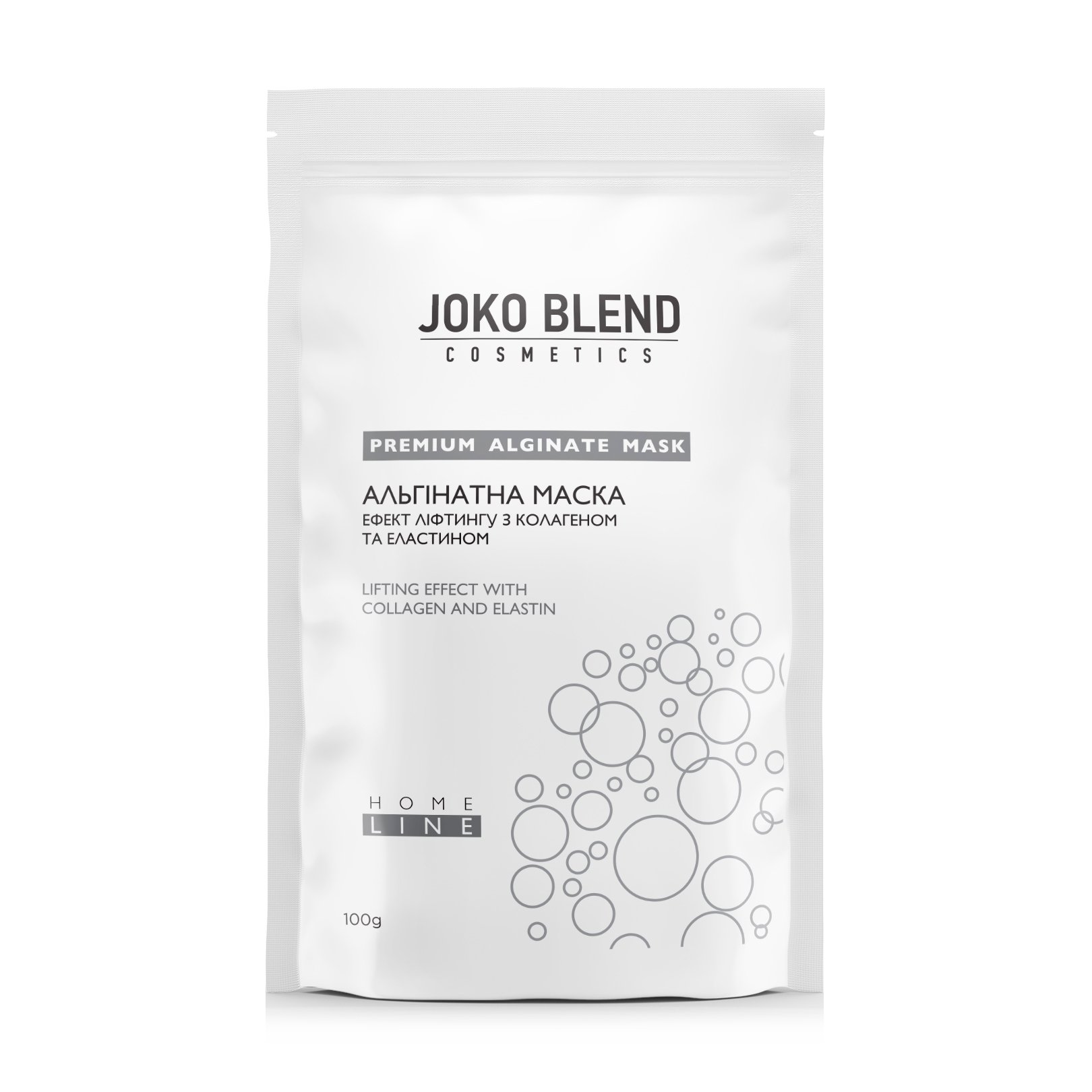 

Альгінатна маска Joko Blend Premium Alginate Mask ефект ліфтингу, з колагеном та еластином, 100 г