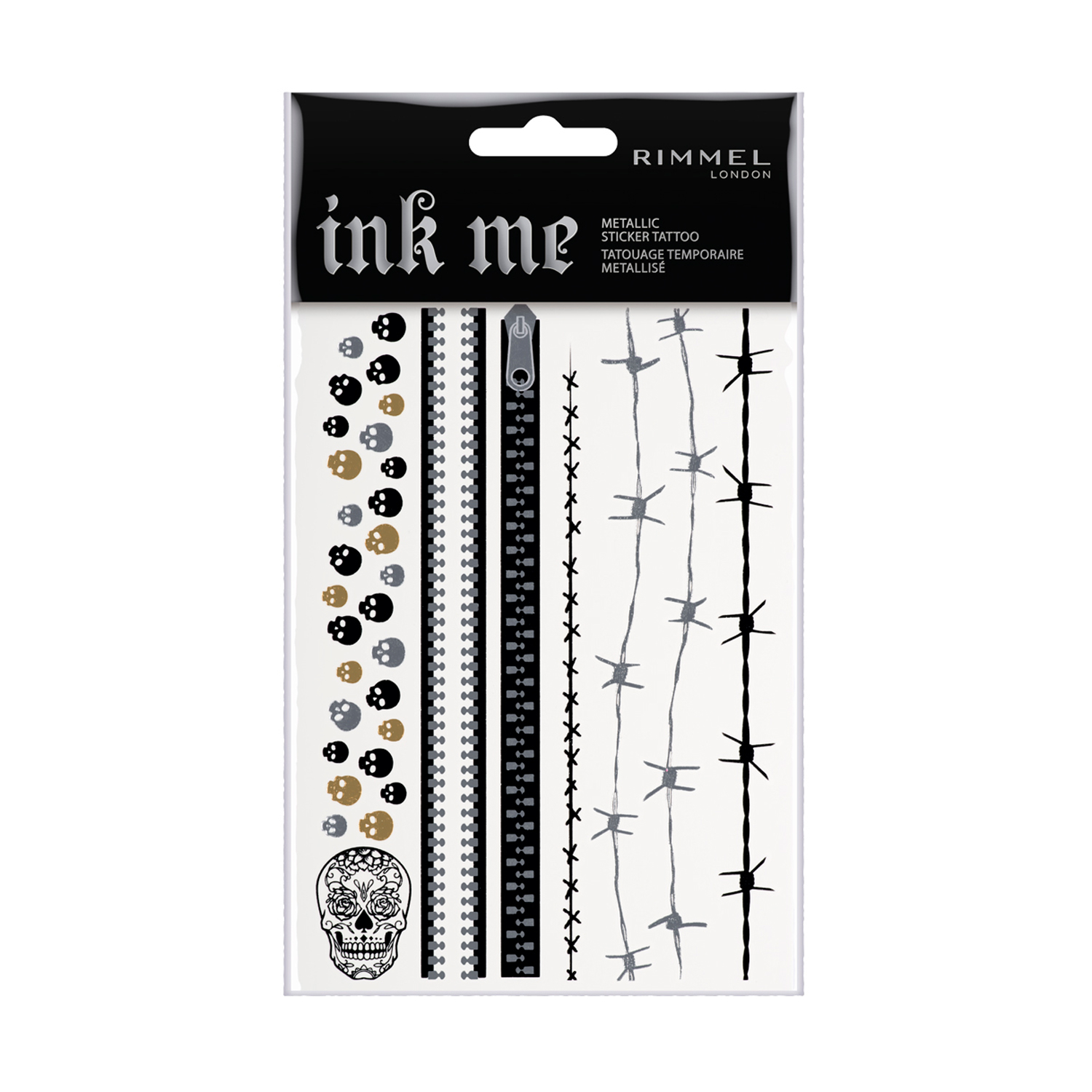 

Тату стікери для тіла Rimmel Ink Me Halloween Stamp Tattoos
