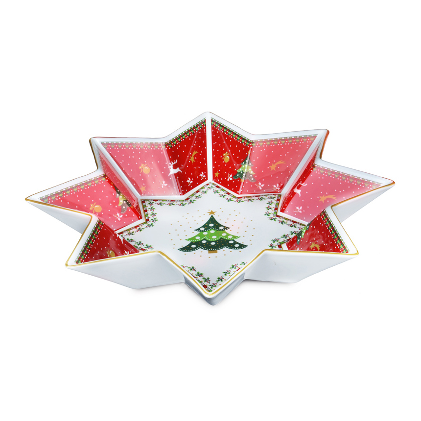 

Салатник Lefard Cristmas collection 586-343, діаметр 32 см