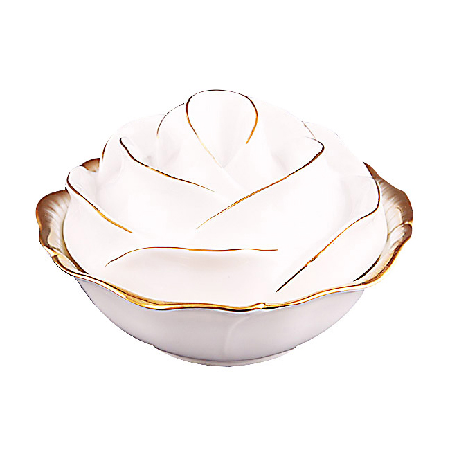 

Салатник Lefard Роза 590-052, з кришкою, 15 см