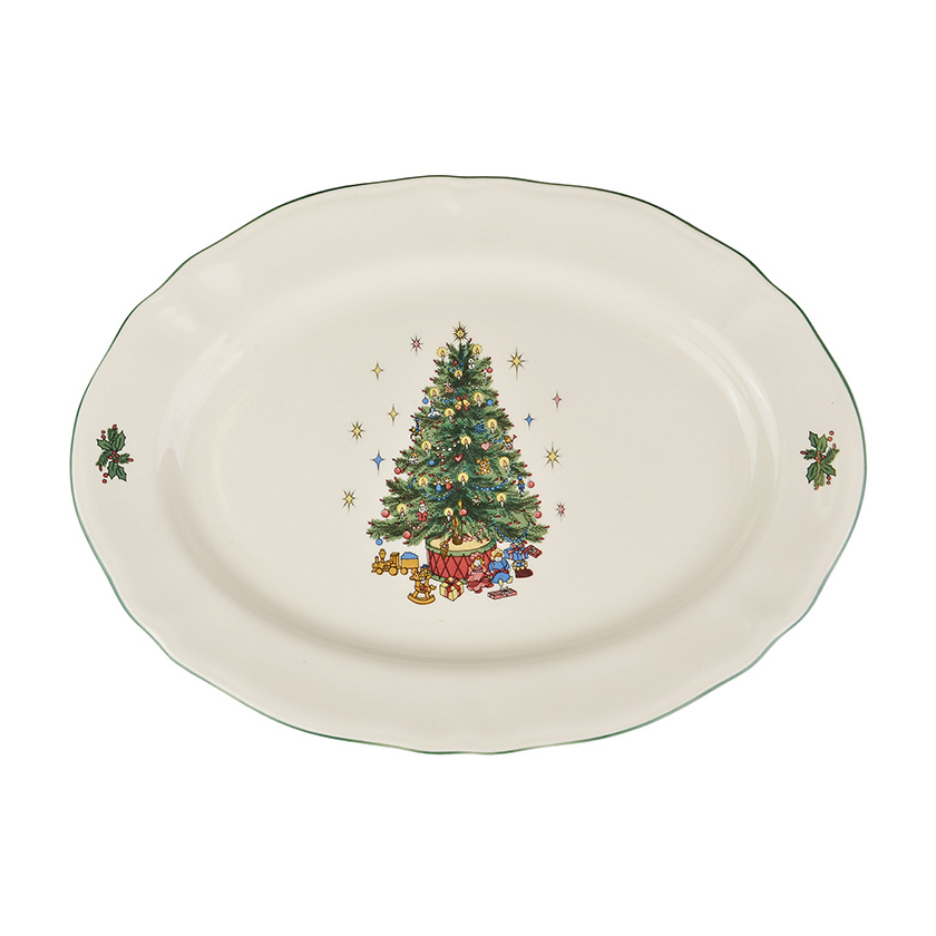 

Блюдо Claytan Ceramics Різдвяна ялинка 910-135, 36 см