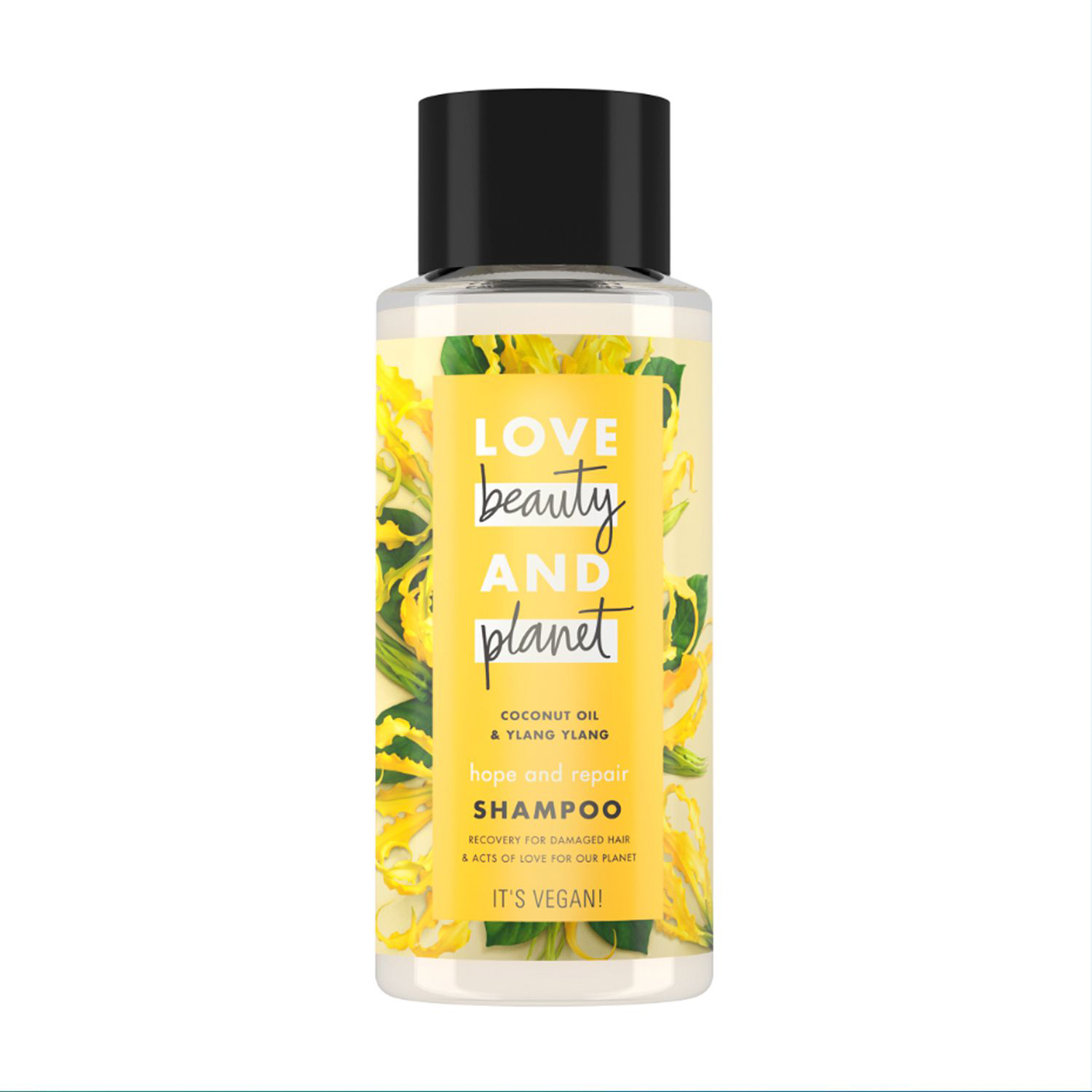 

Шампунь Love Beauty and Planet Coconat Oil & Ylang Ylang Відновлення та турбота, для пошкодженного волося, 400 мл