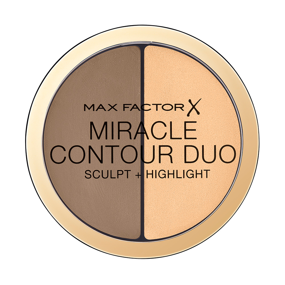 

Палітра для скульптування обличчя Max Factor Miracle Glow Duo Light / Medium 11 г