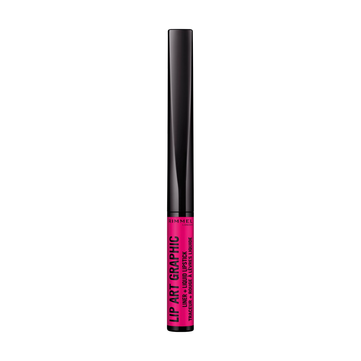 

Лайнер для губ і рідка помада для губ Rimmel 2-In-1 Lip Art Graphic Liner And Liquid Lipstick 870 Own Your Power 1.8 мл