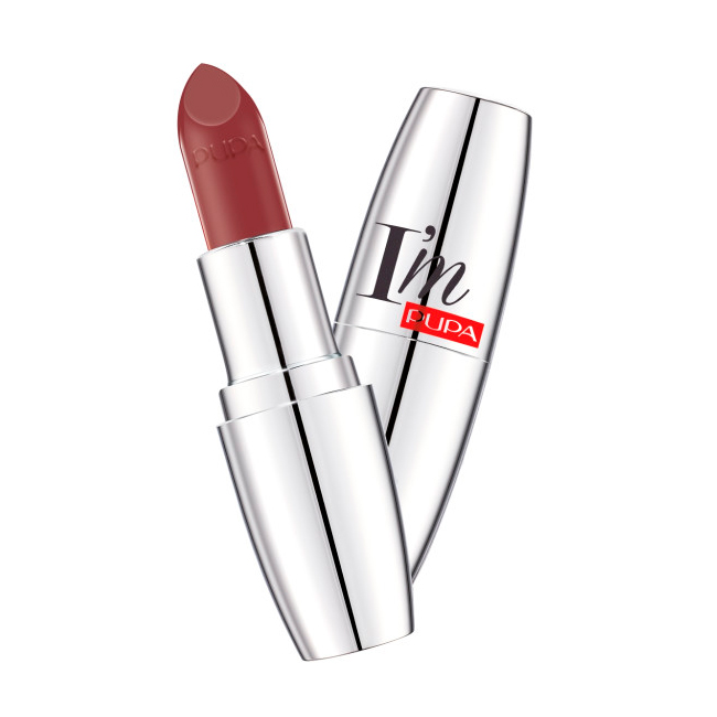 

Помада для губ Pupa I'm Nude Lipstick 008 коричнево-бордовий 3.5 г